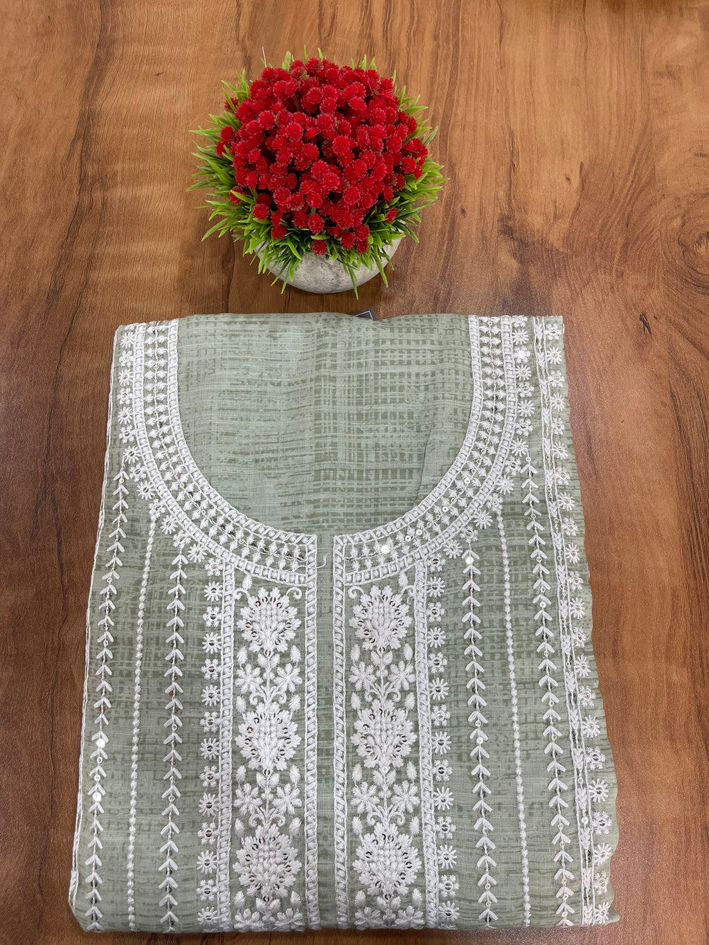 Unstitched Salwar Set