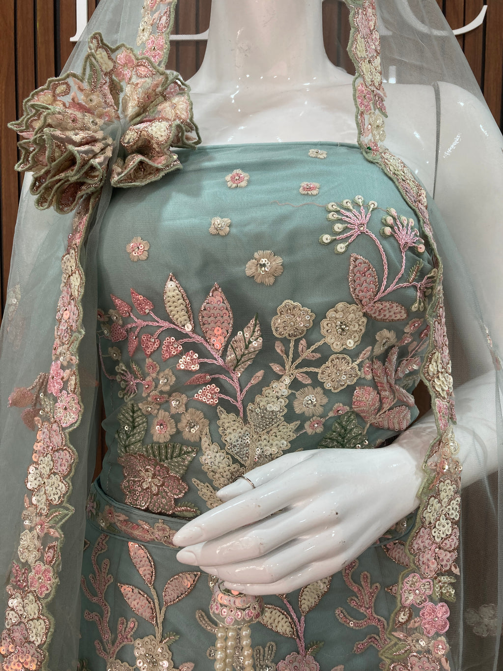 Semi stitched Lehenga