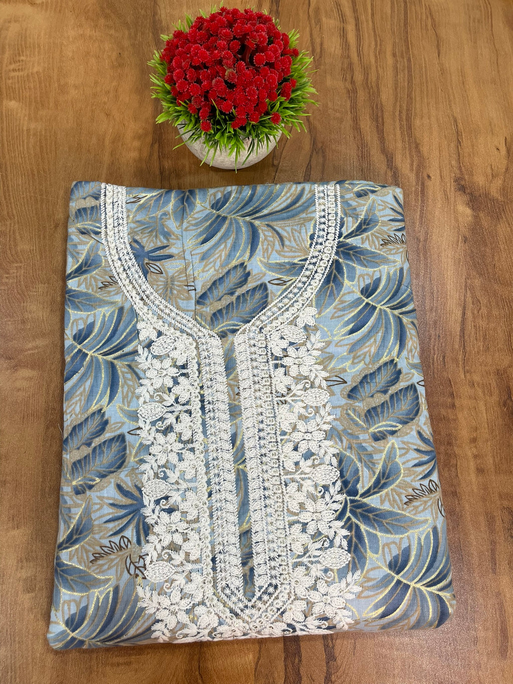 Unstitched Salwar Set