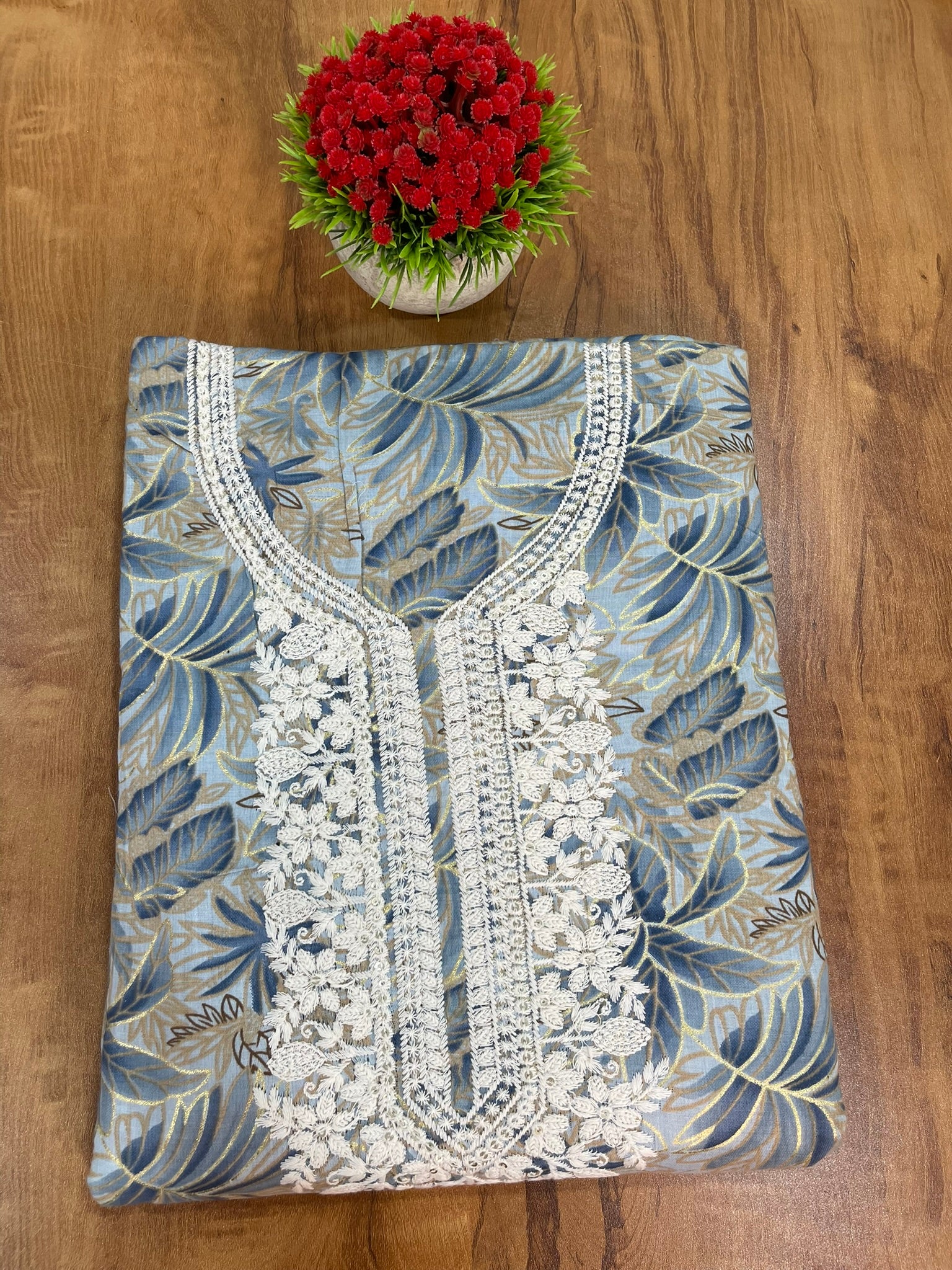 Unstitched Salwar Set