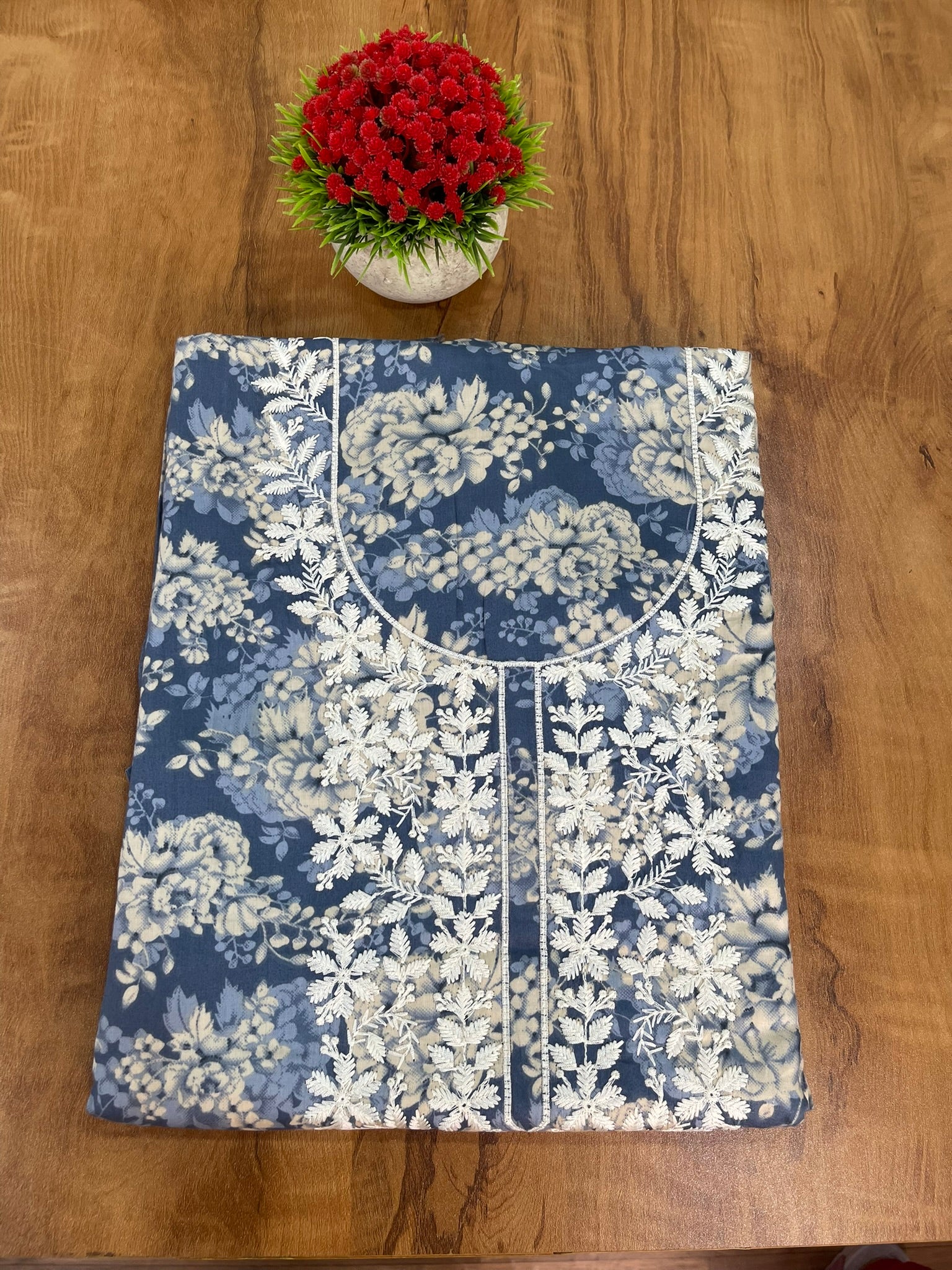 Unstitched Salwar Set