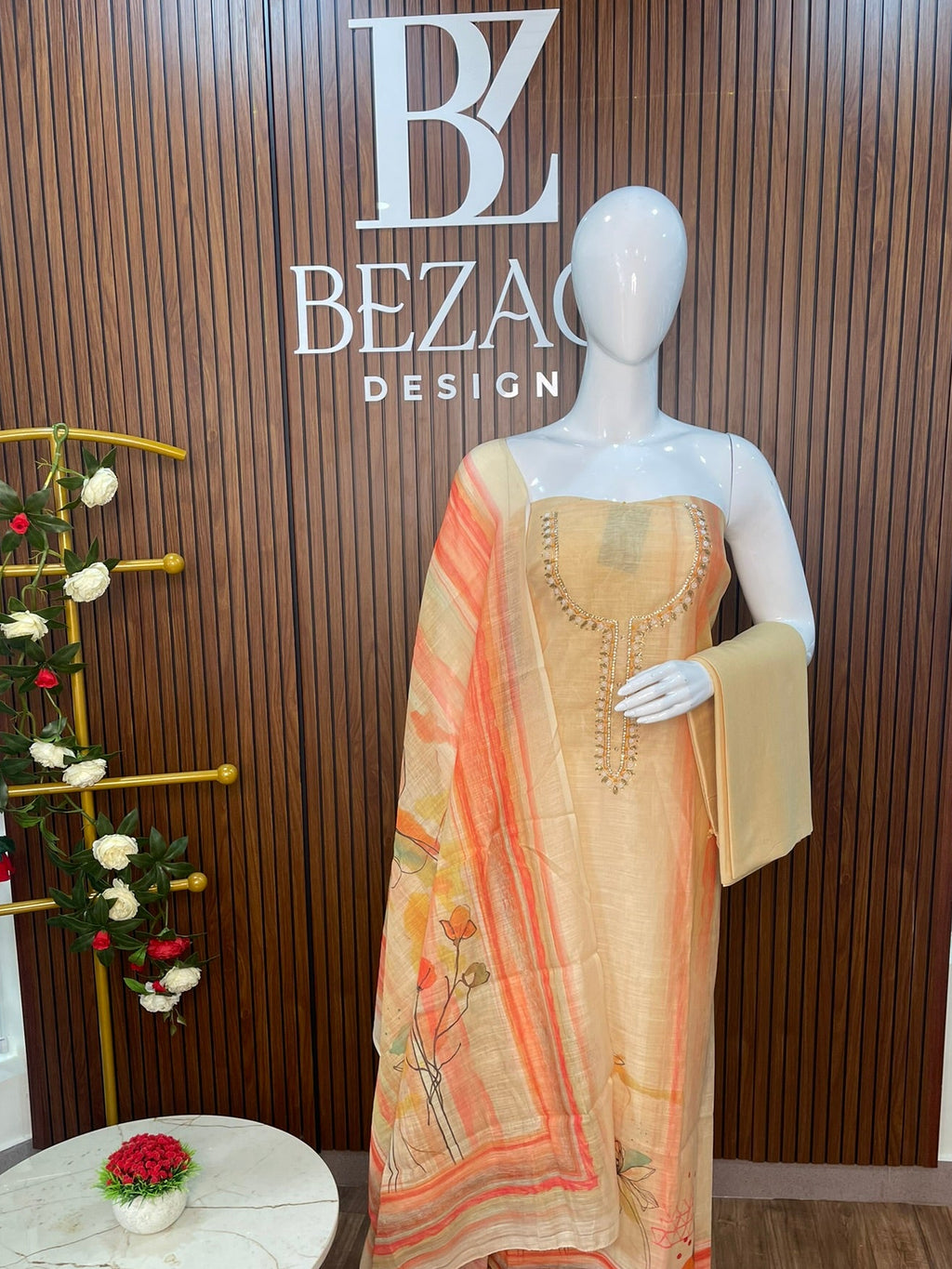 Unstitched Salwar Set