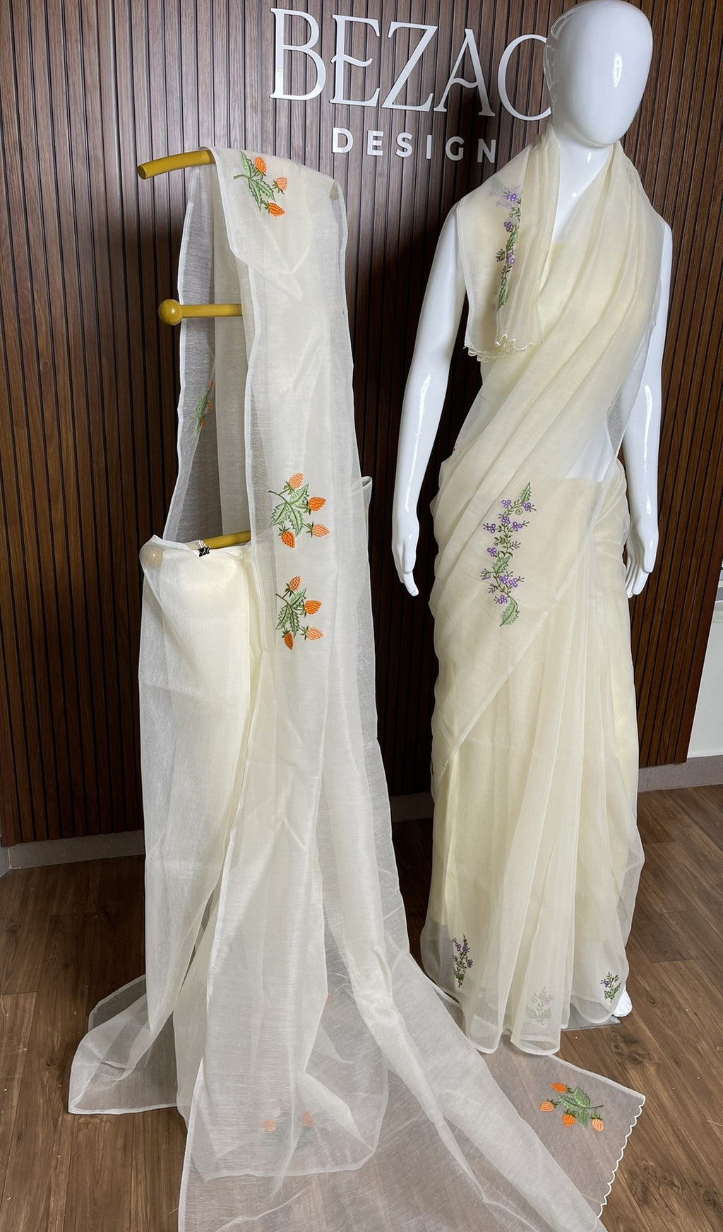 Embroidered Saree