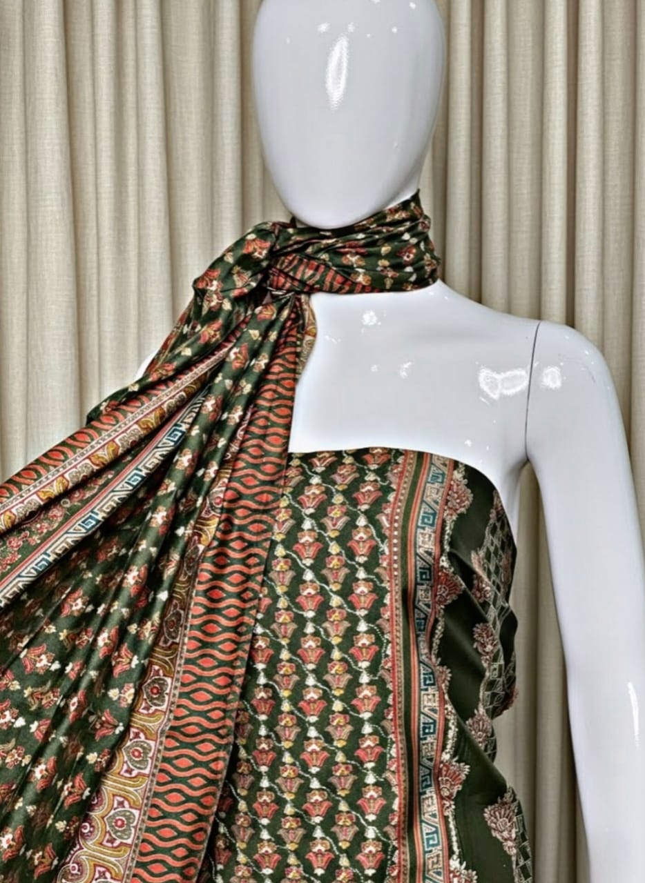 Unstitched Salwar Set