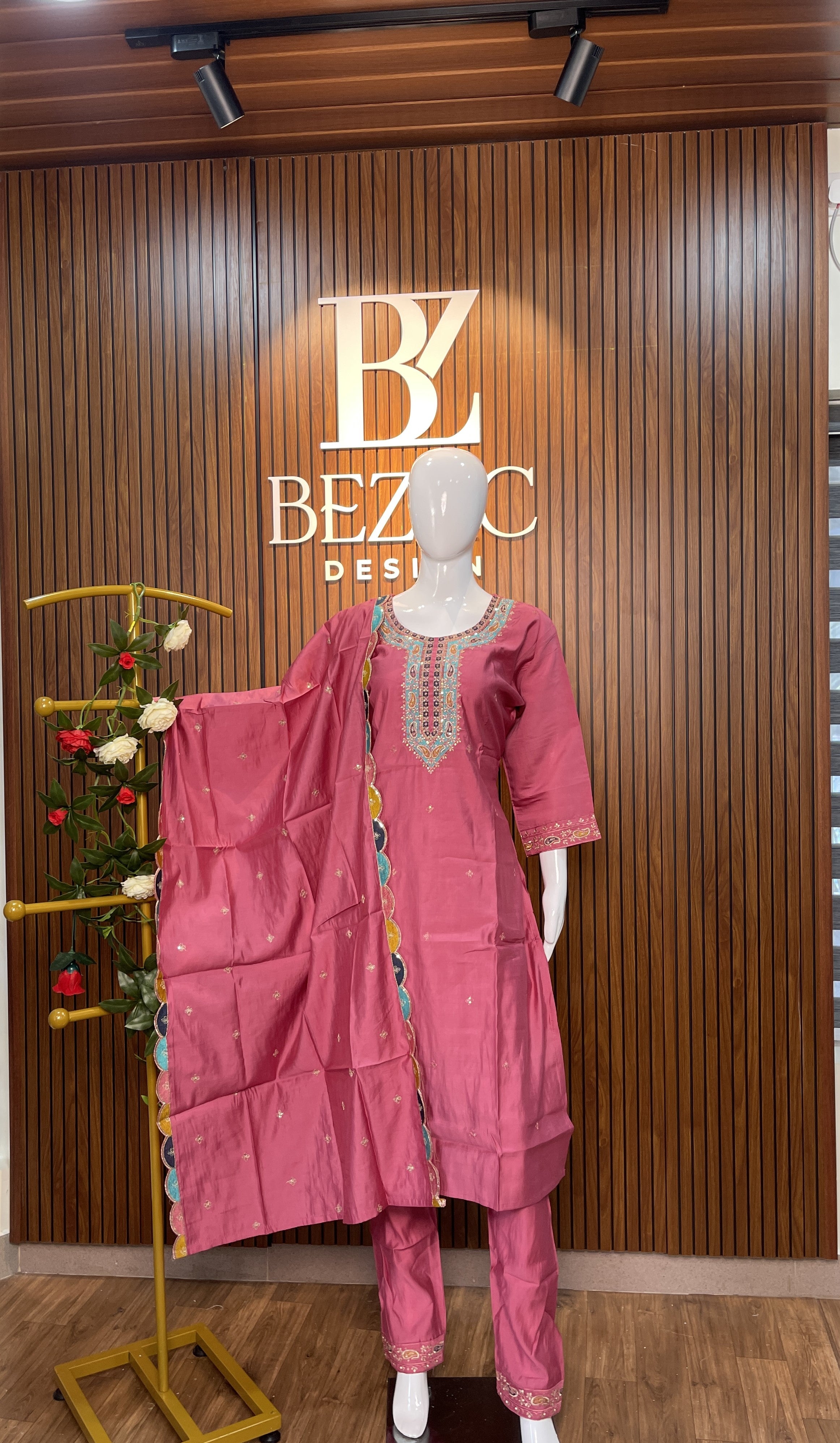 Modal Silk Salwar Set