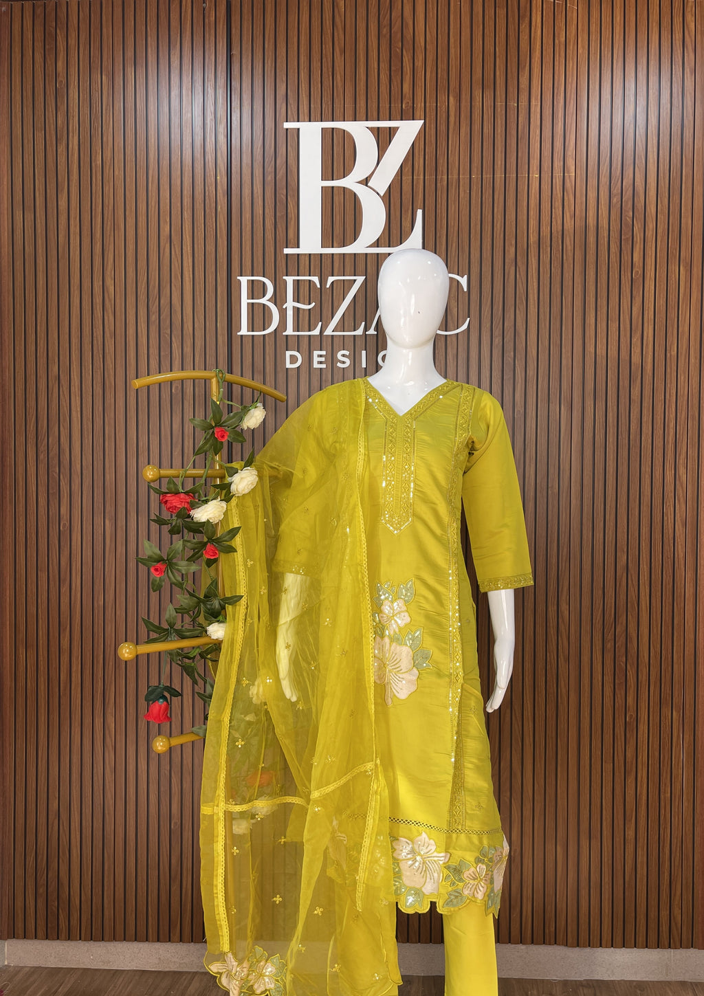 Roman Silk Salwar set