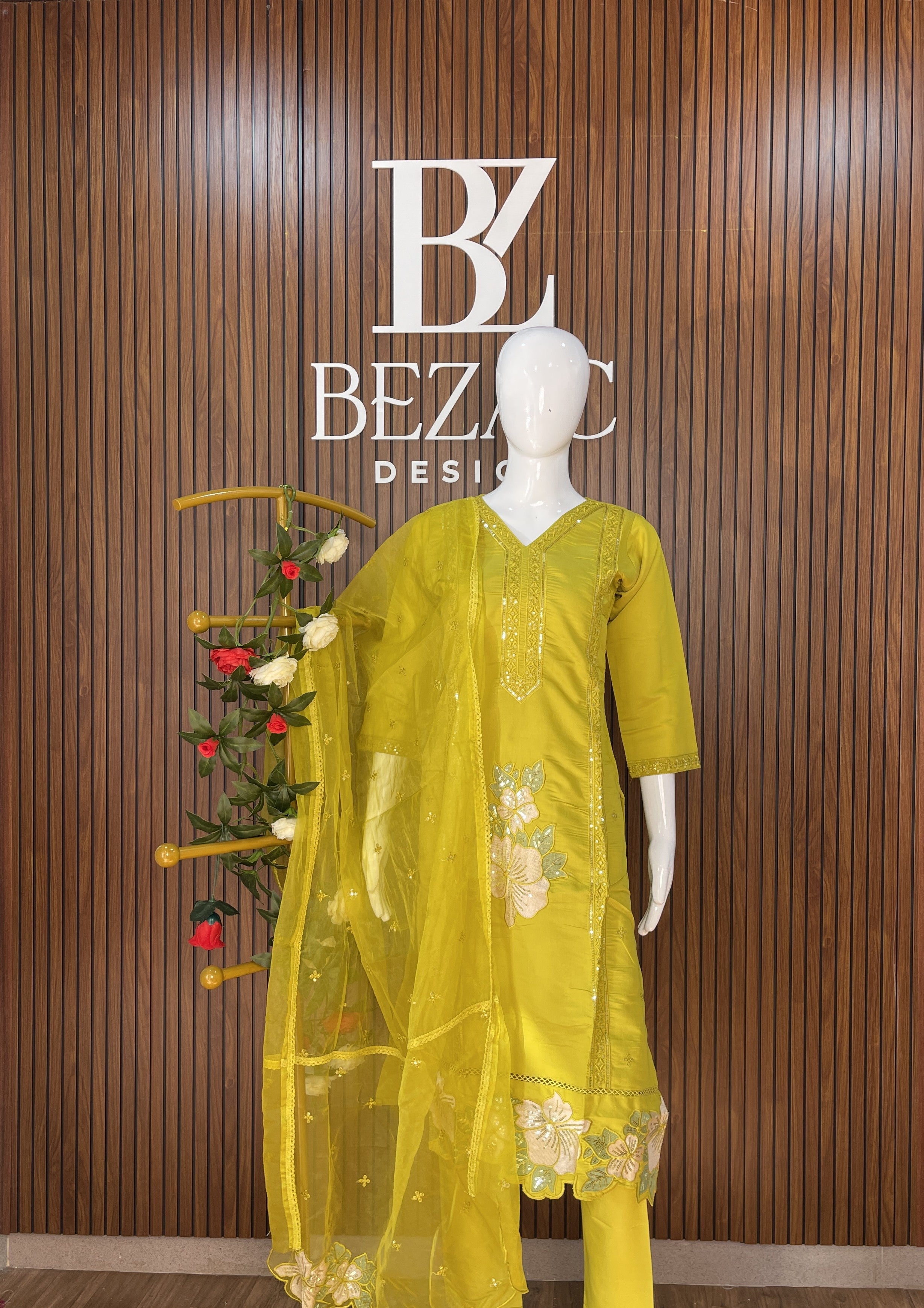 Roman Silk Salwar set