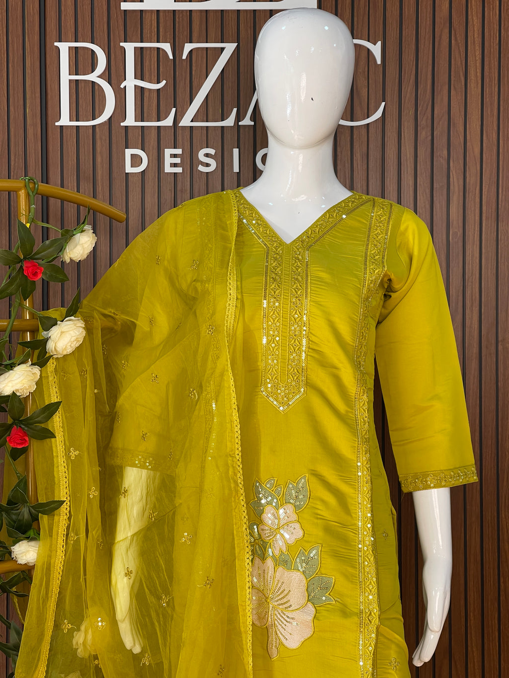 Roman Silk Salwar set