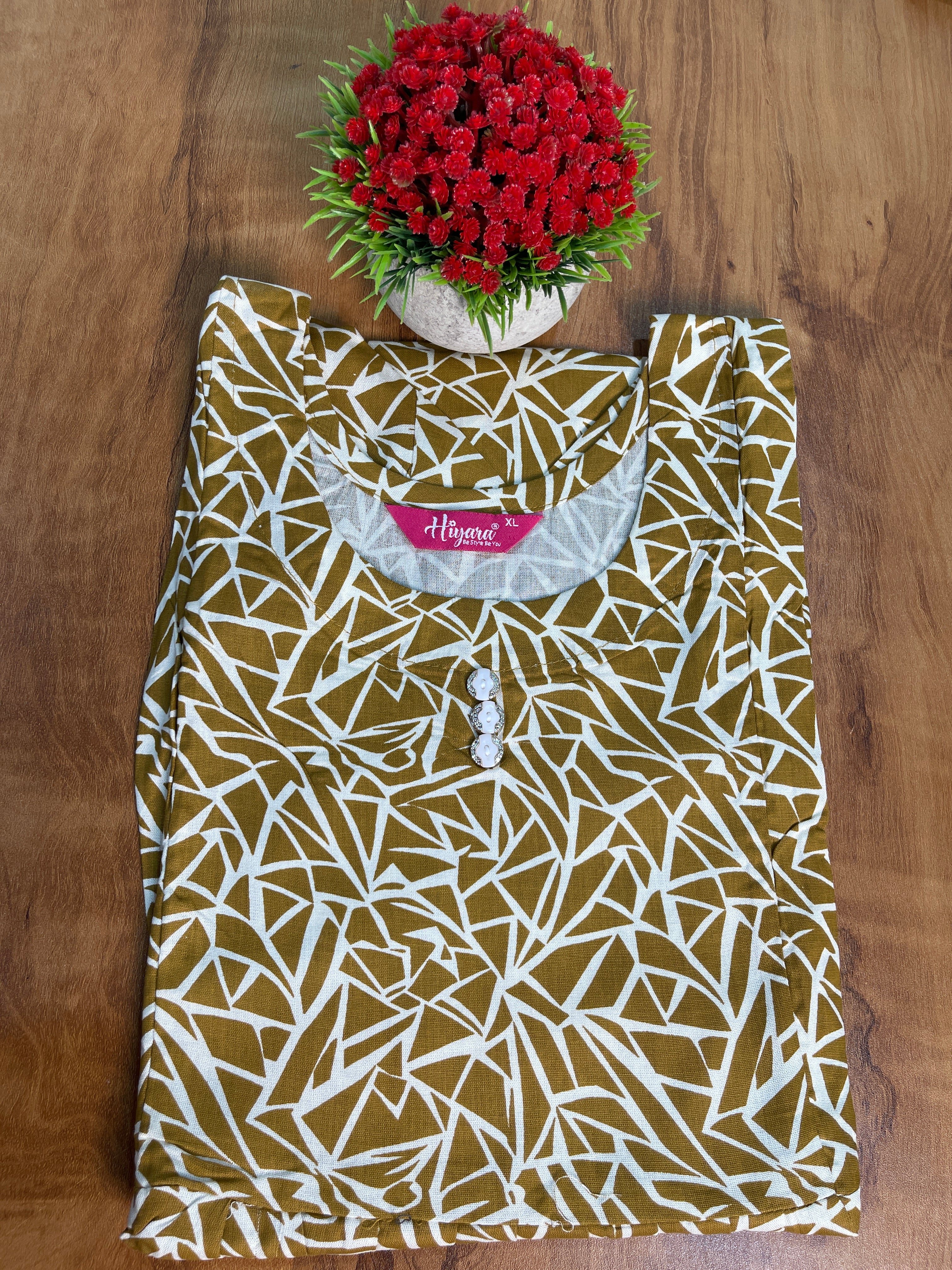 Printed Cotton feeding Kurti