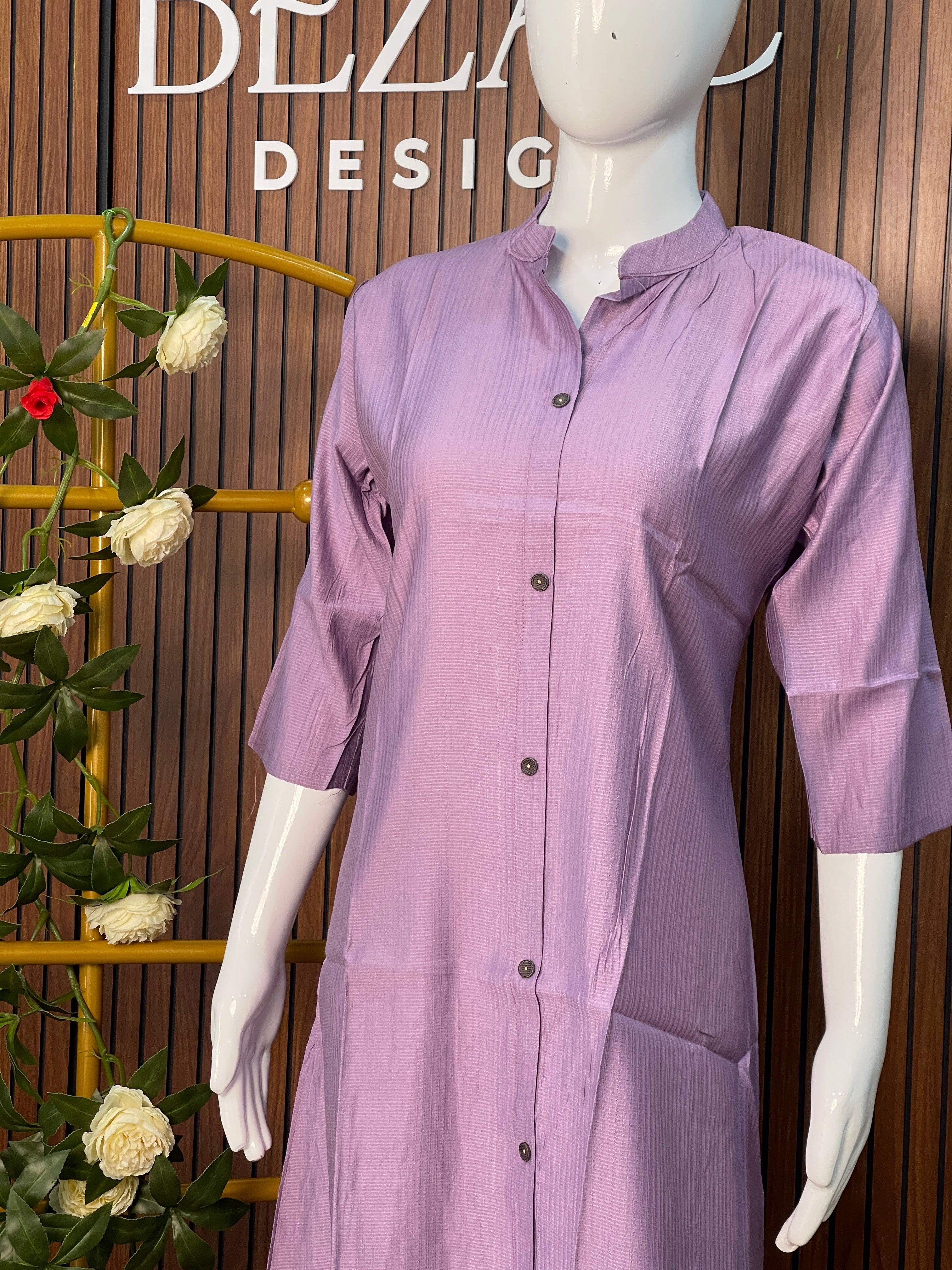 Plain Rayon Kurti