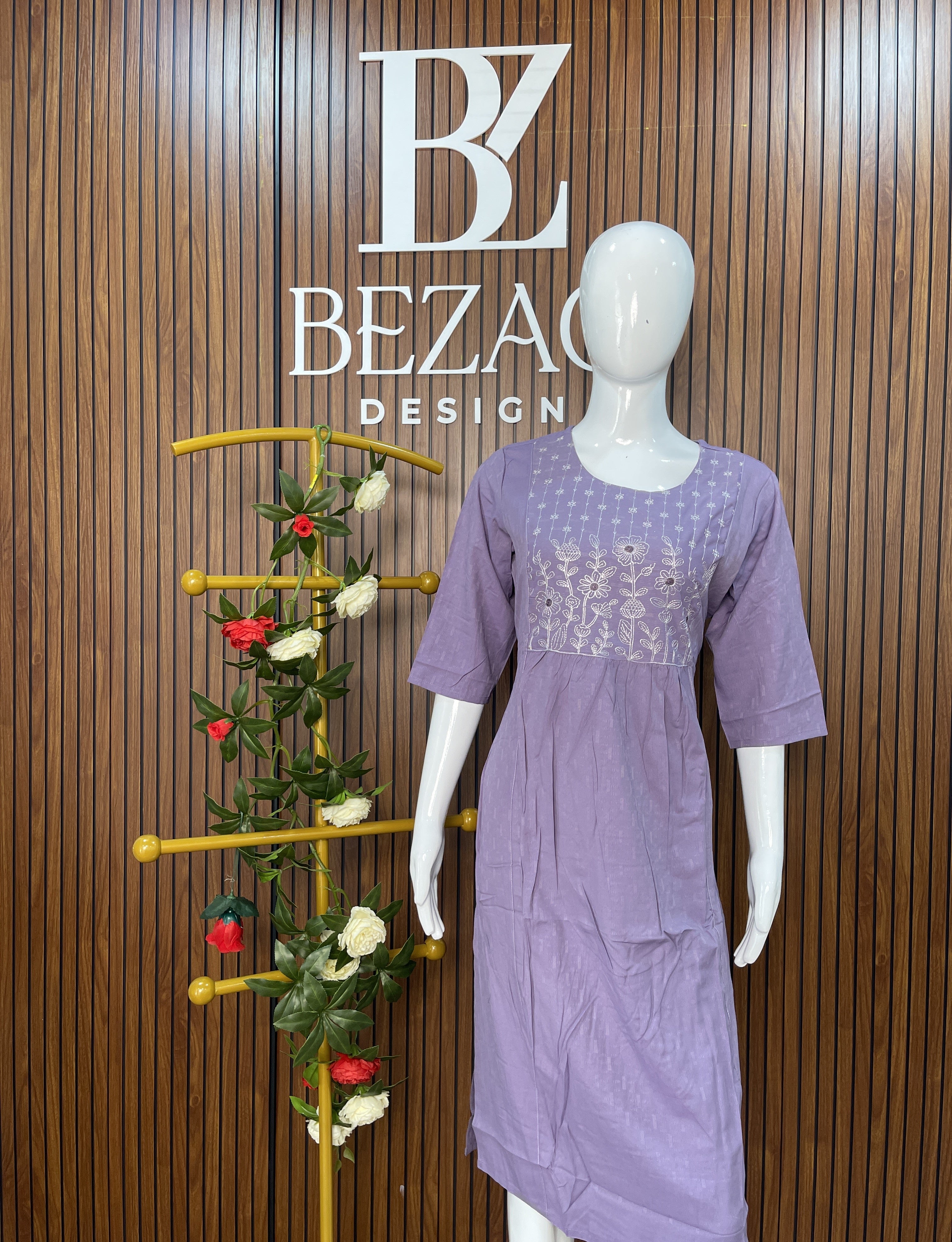 Plain Rayon Kurti