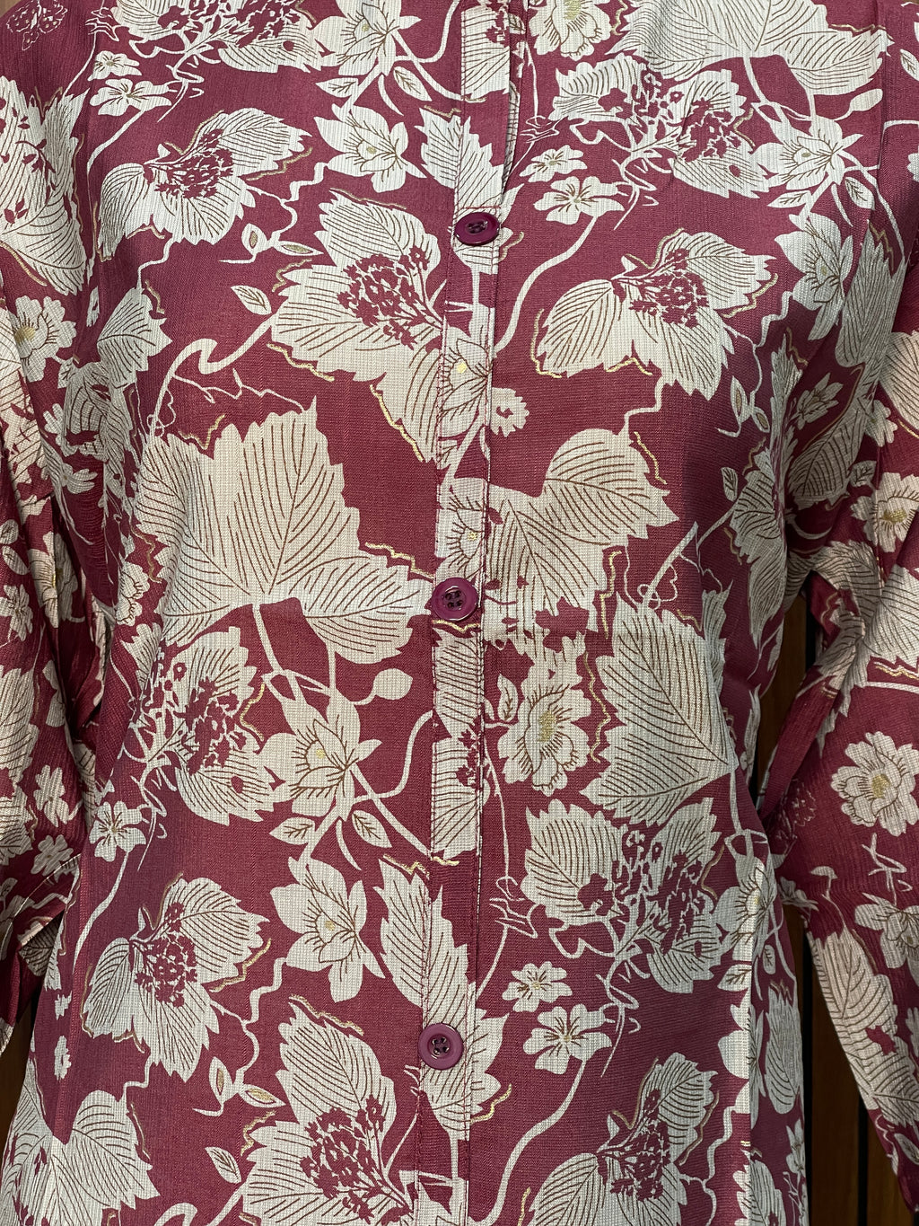 Floral printed Rayon Kurti