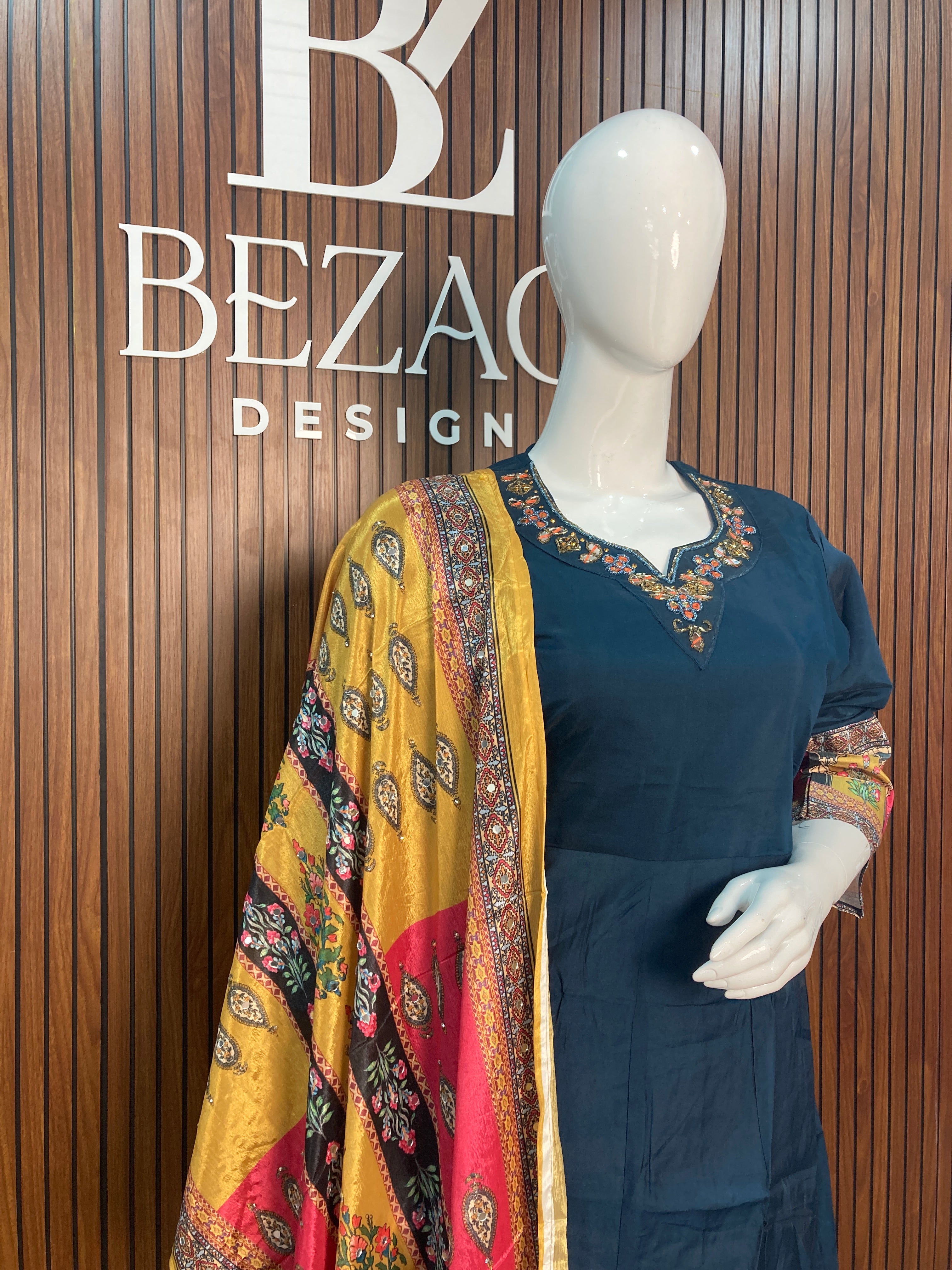 Roman Silk Salwar Set