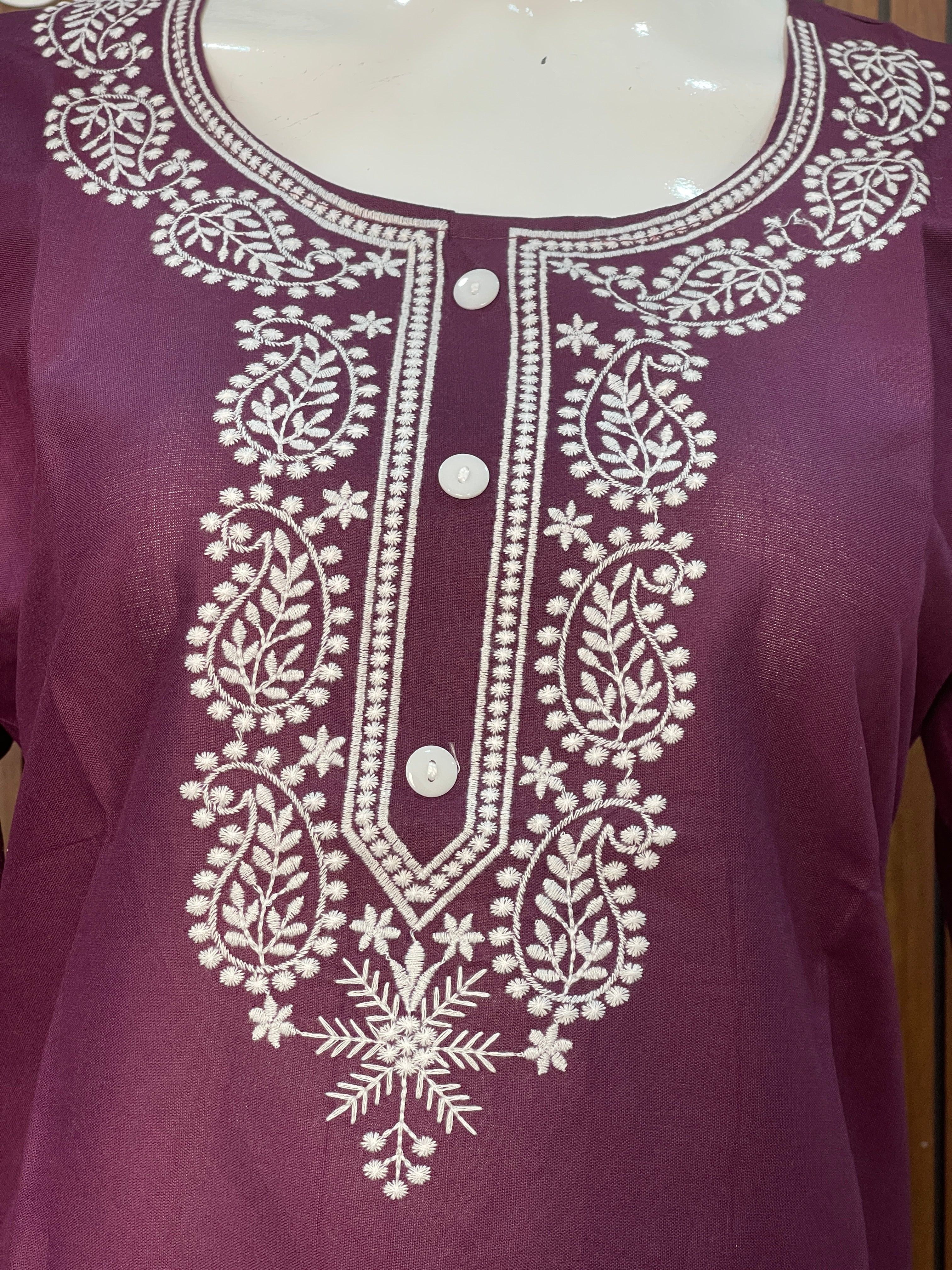 Rayon Cotton Kurti