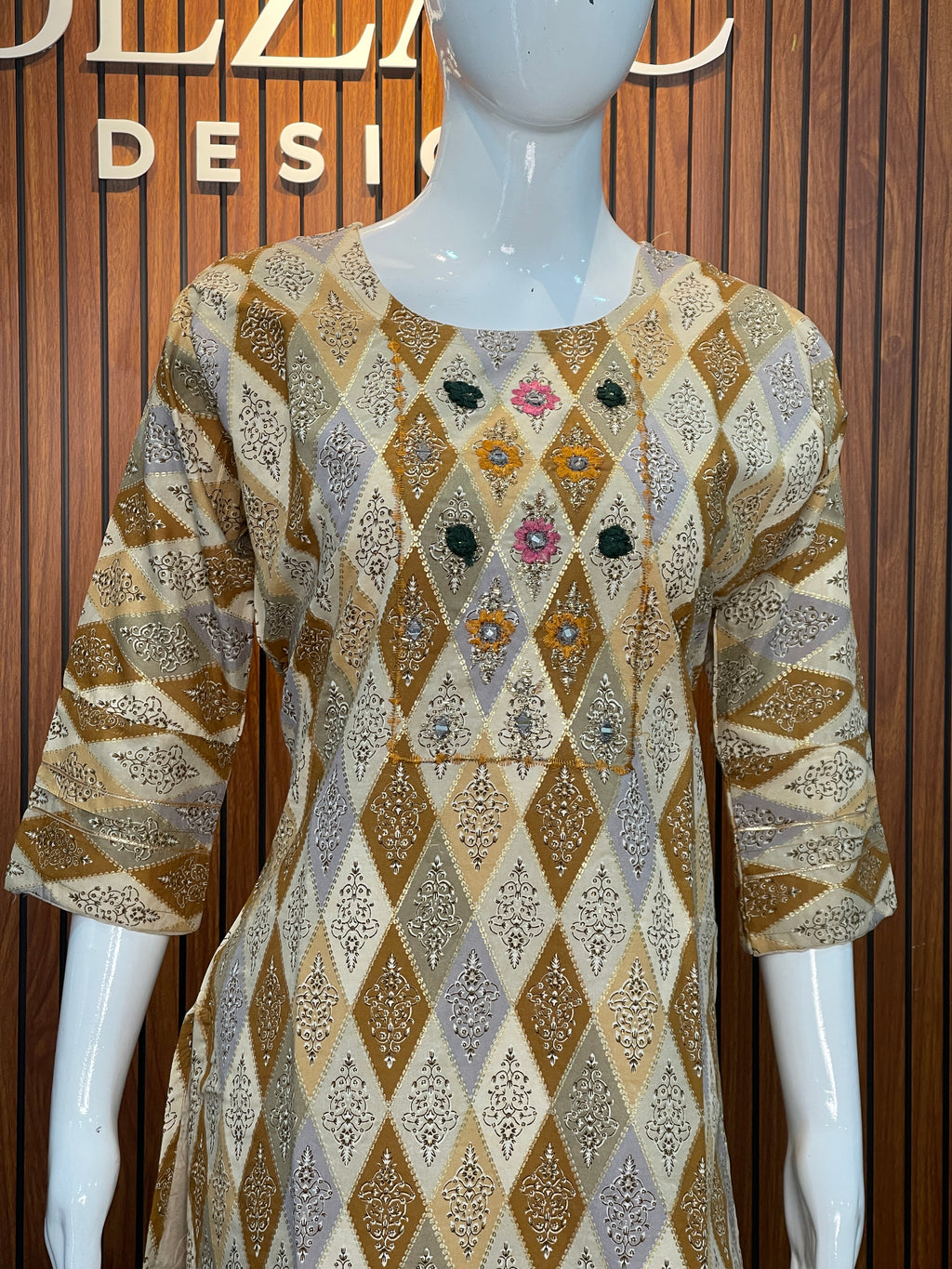 Rayon Cotton Kurti