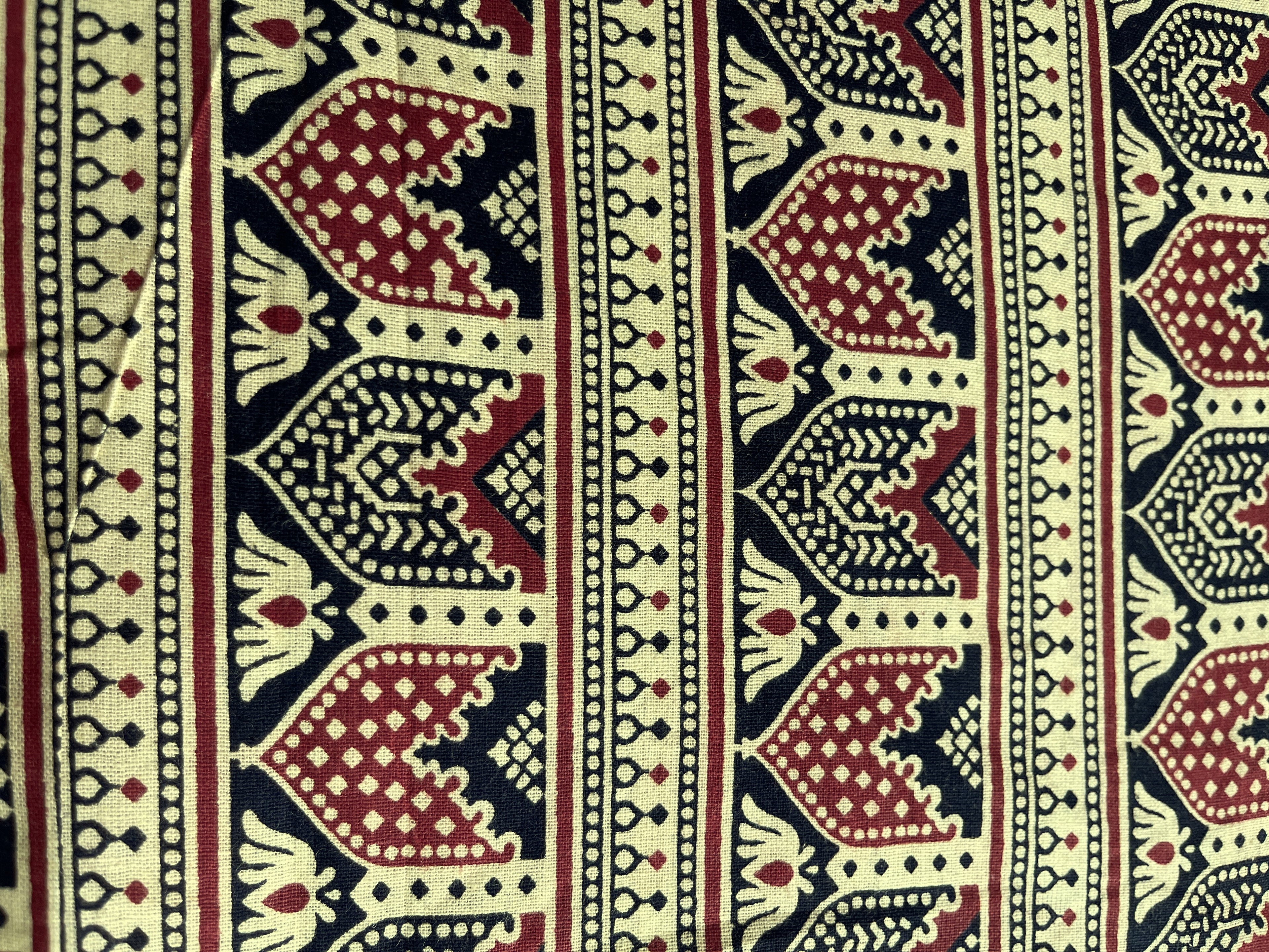 Cotton Ajrak Print