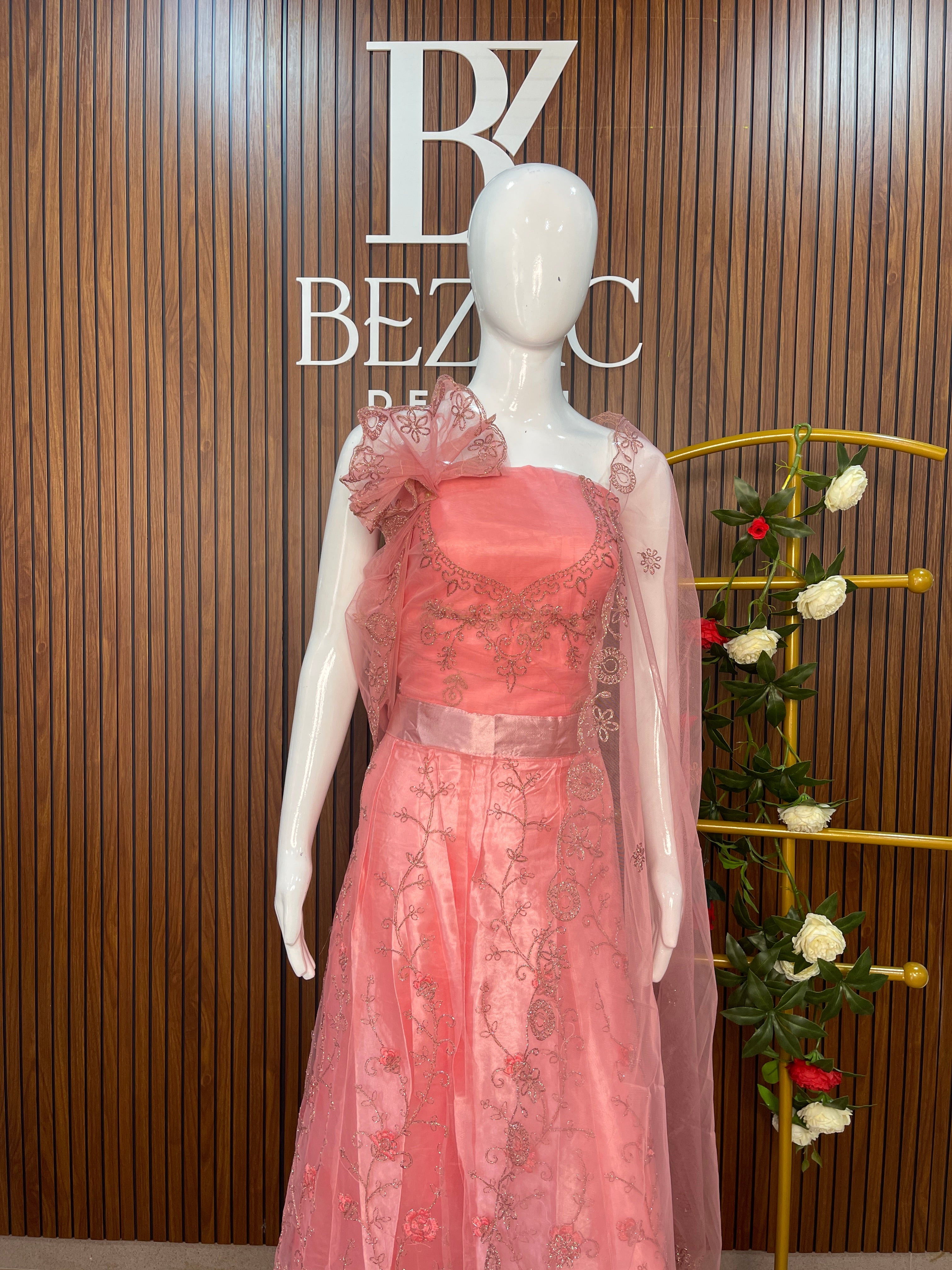 Semi stitched Lehenga