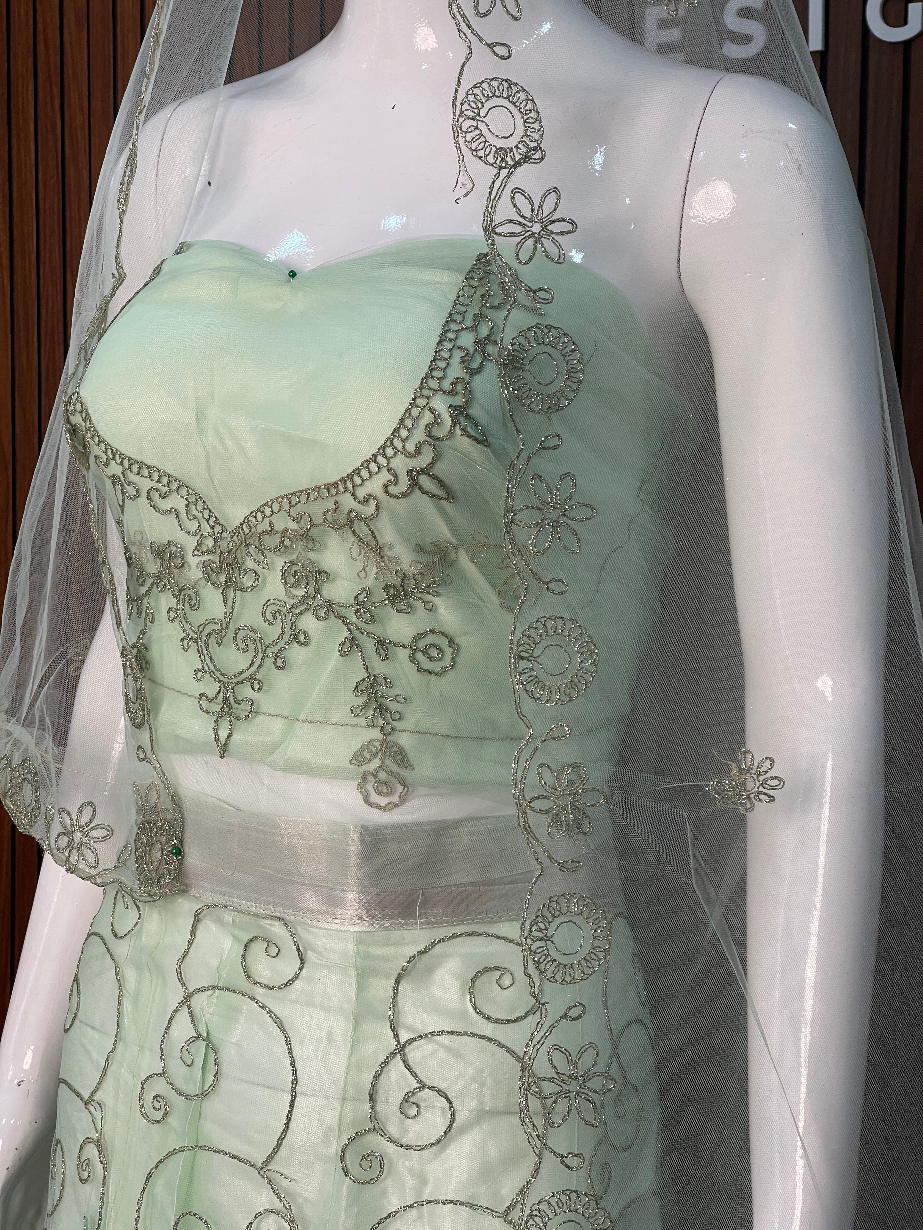 Semi stitched Lehenga