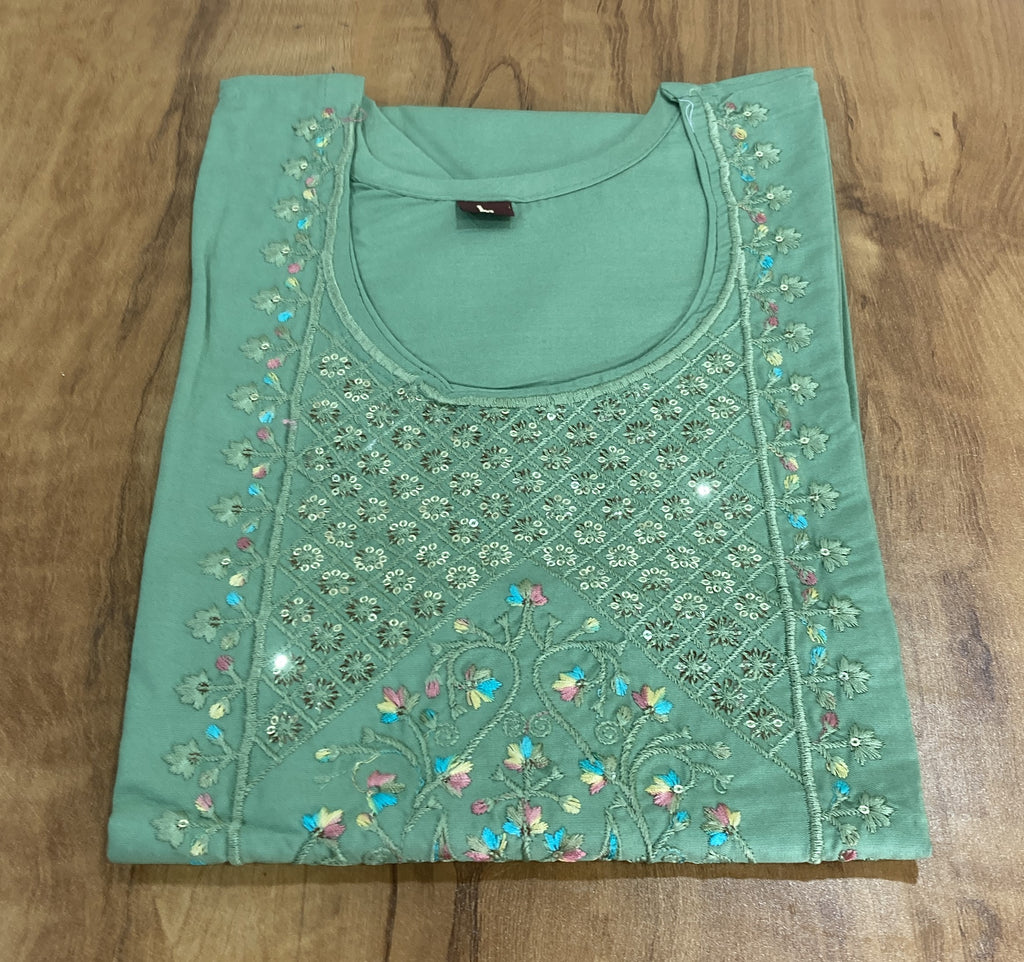 Rayon Cotton Kurti