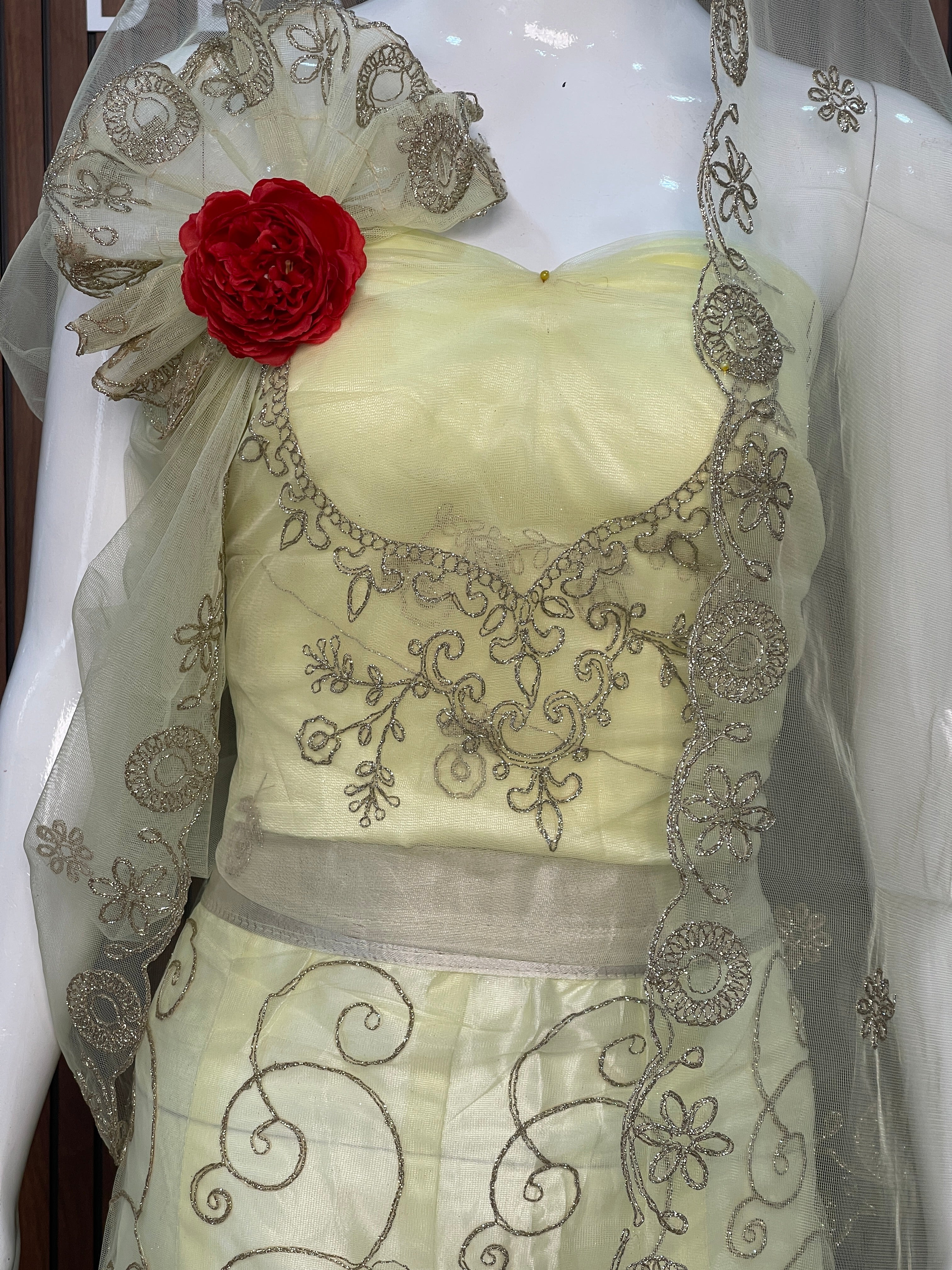 Semi stitched Lehenga