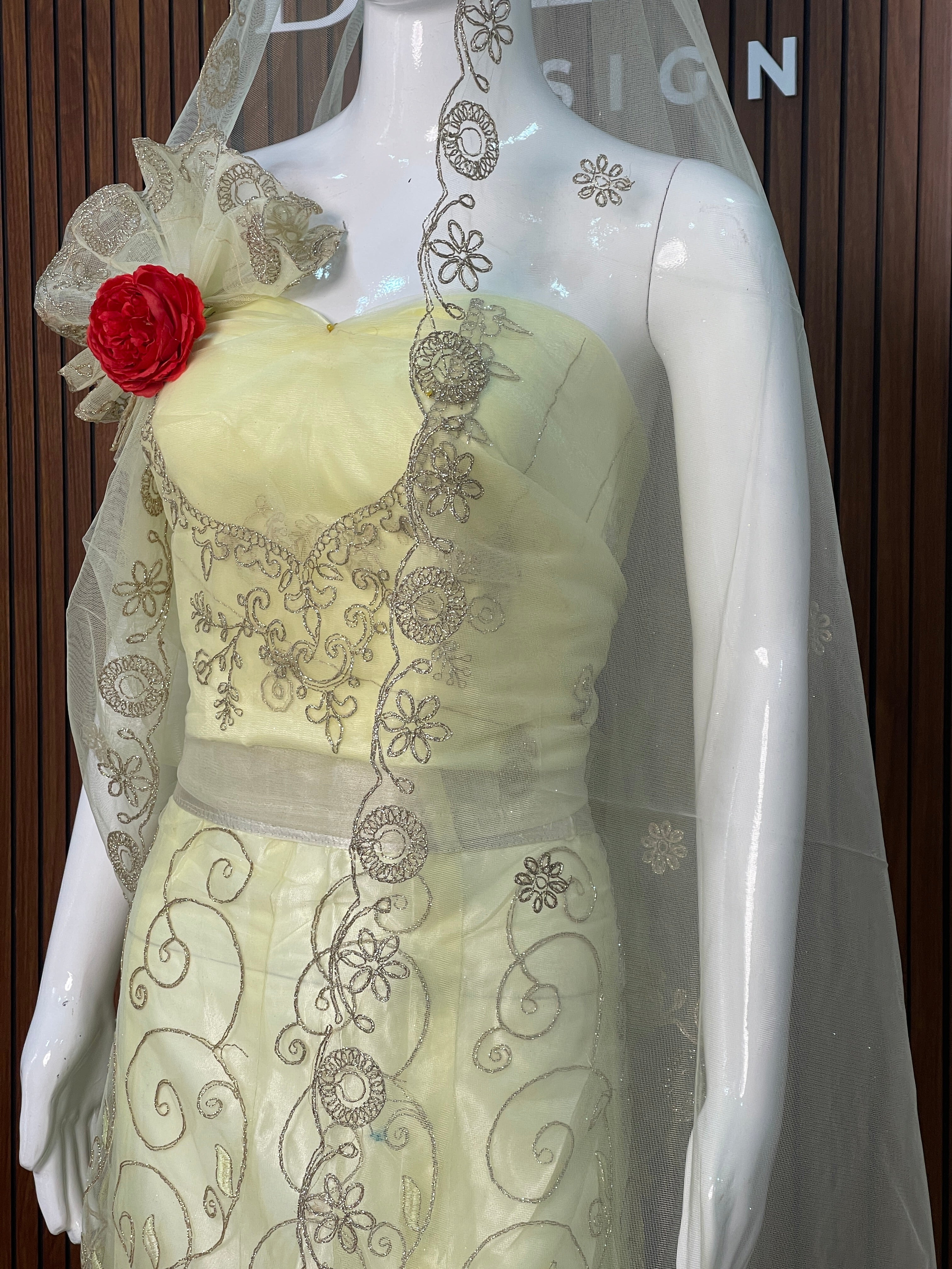 Semi stitched Lehenga