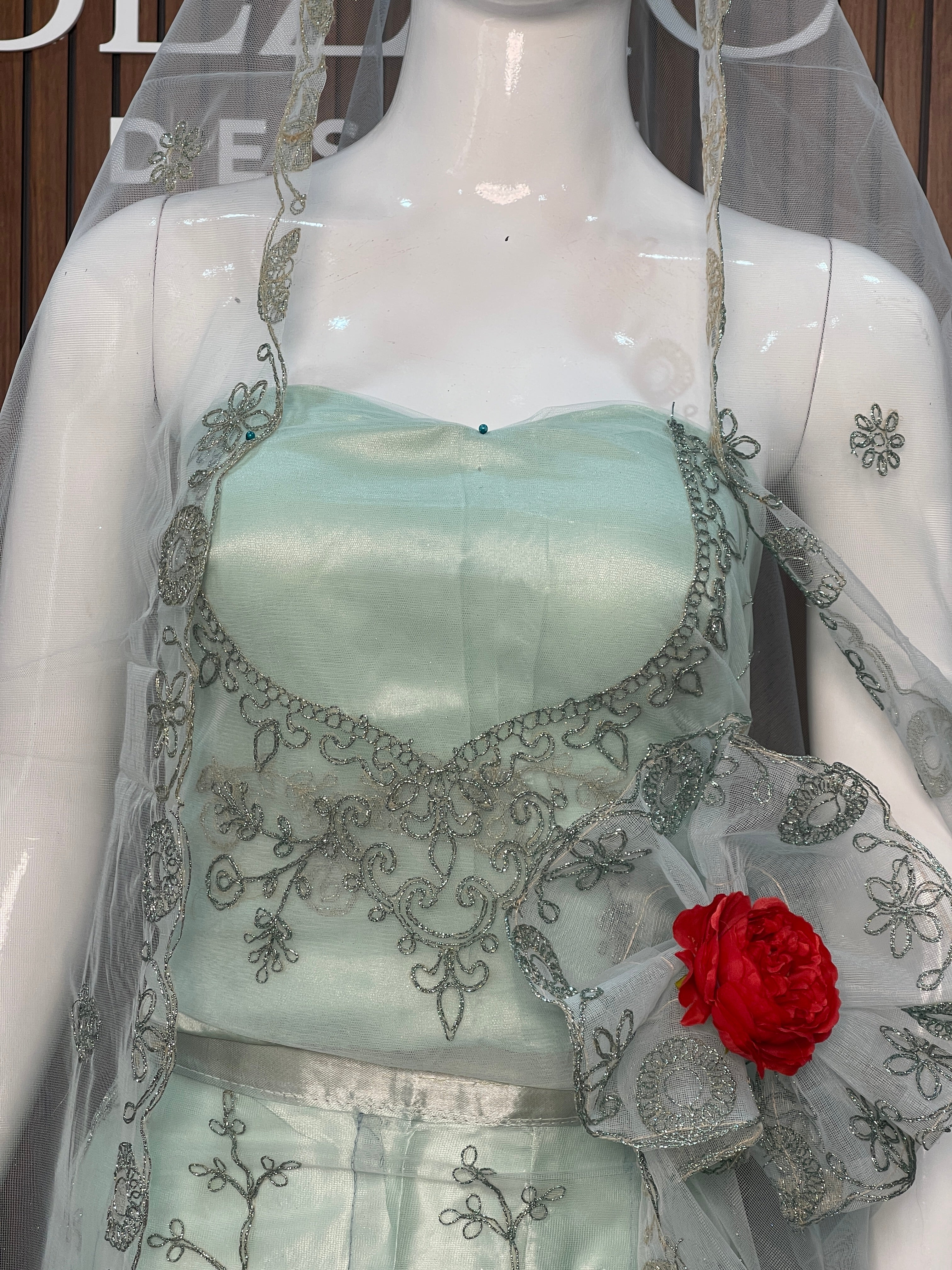 Semi stitched Lehenga