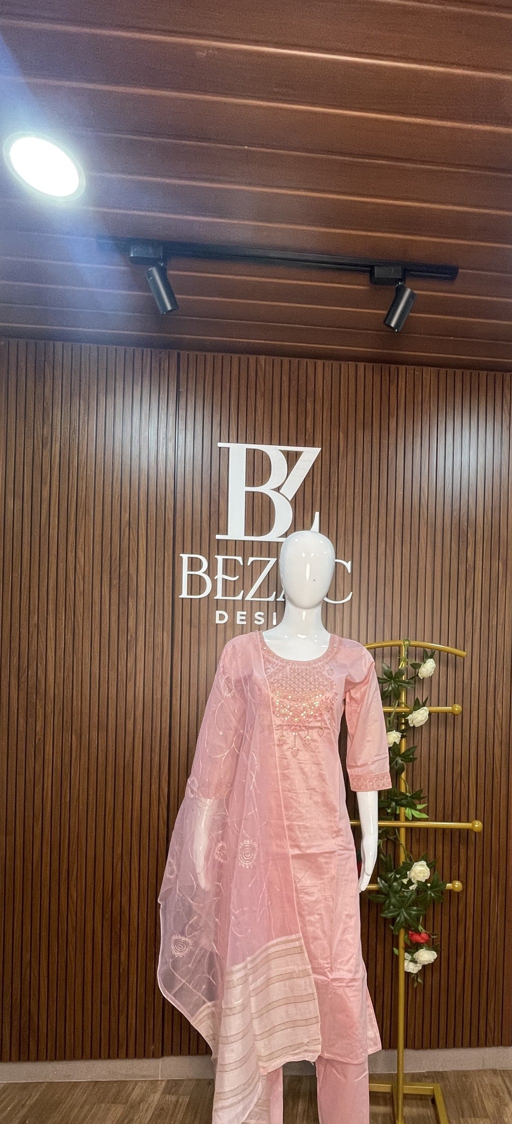 Satin Cotton Salwar Set