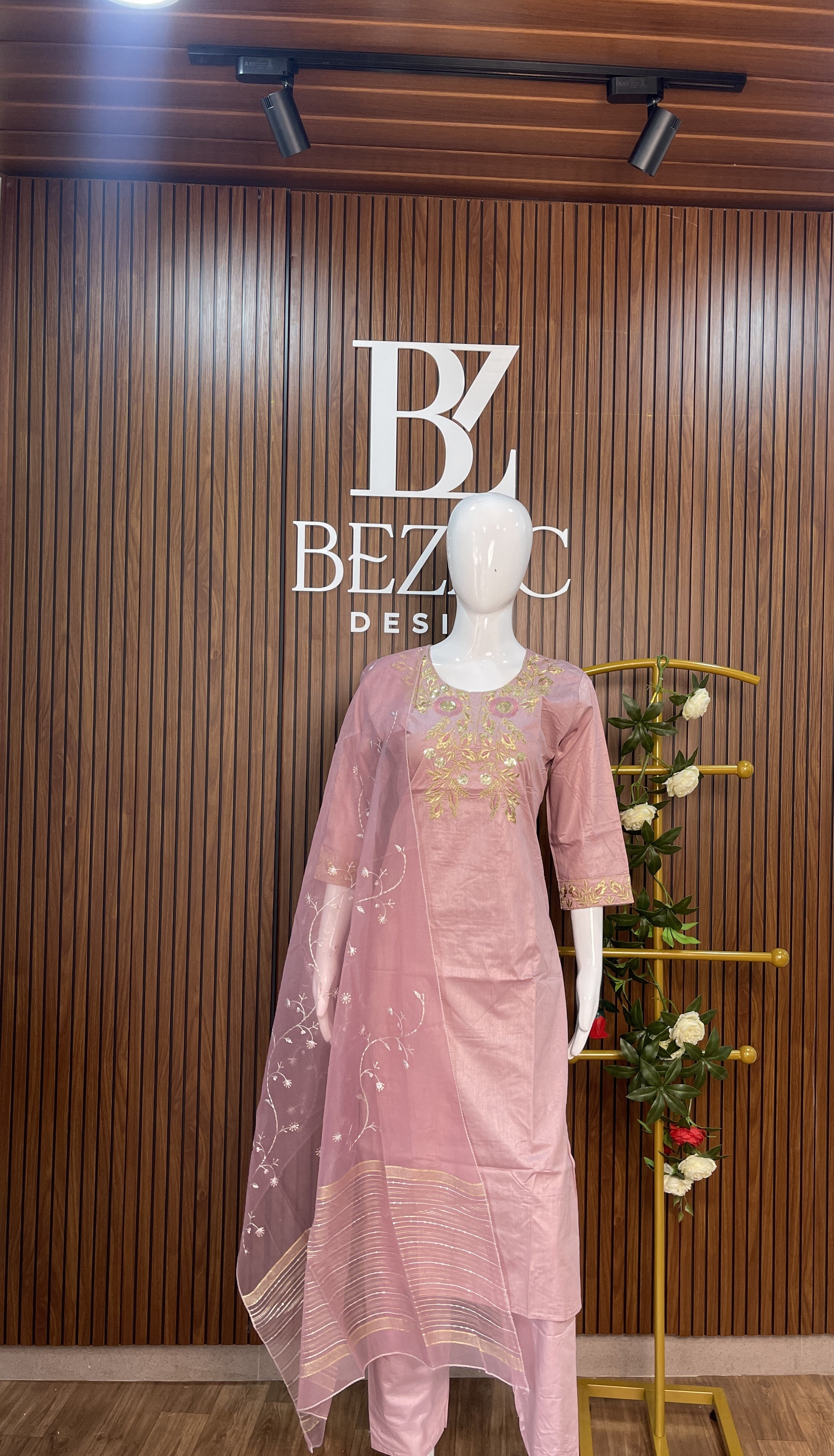 Satin Cotton Salwar Set