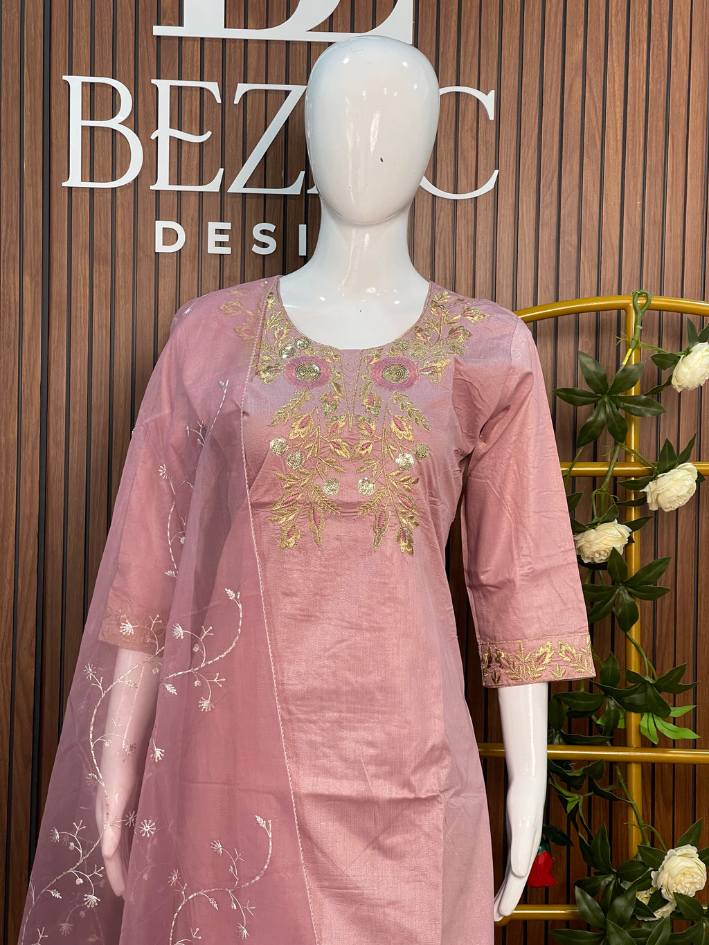 Satin Cotton Salwar Set