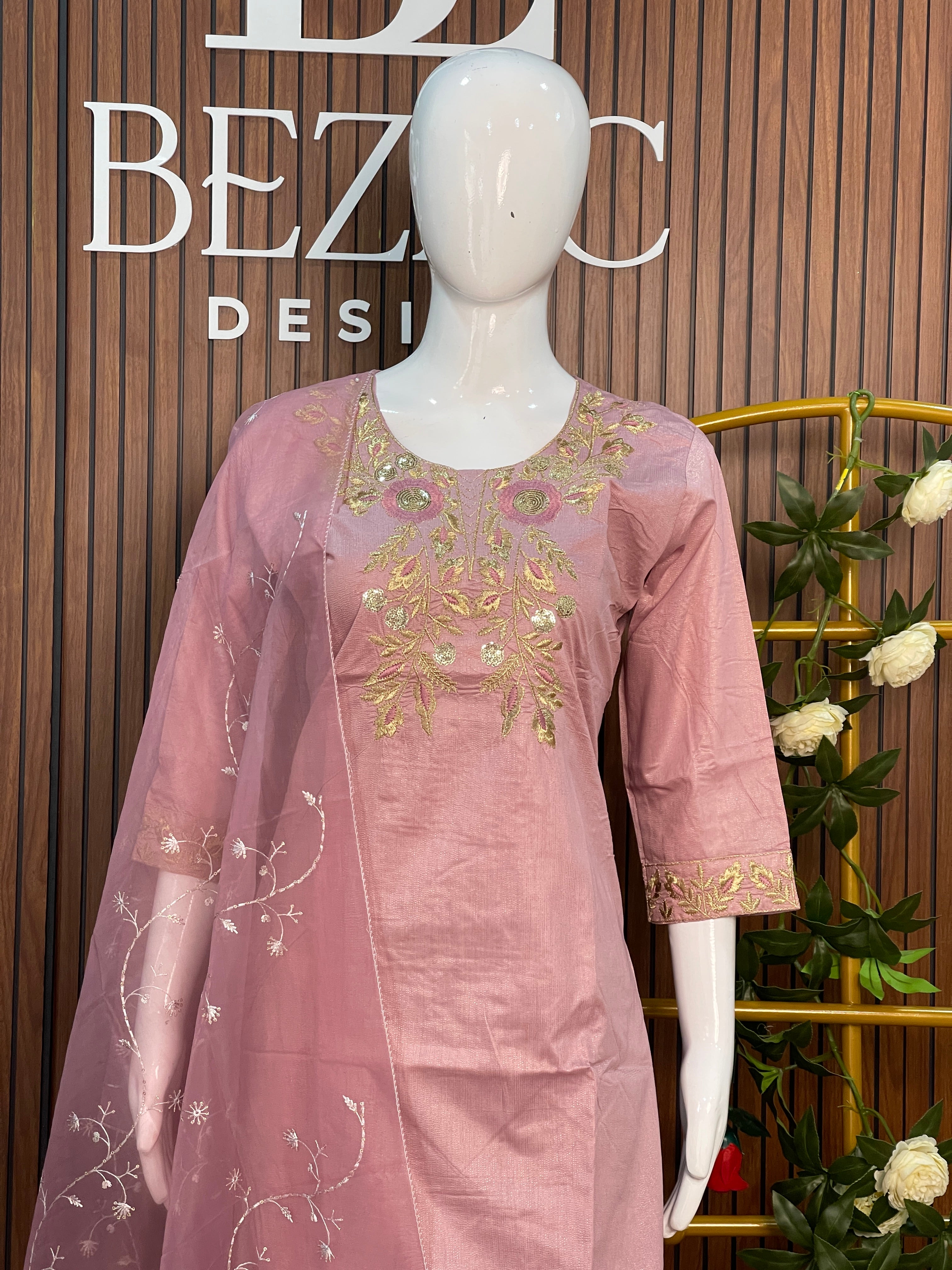 Satin Cotton Salwar Set