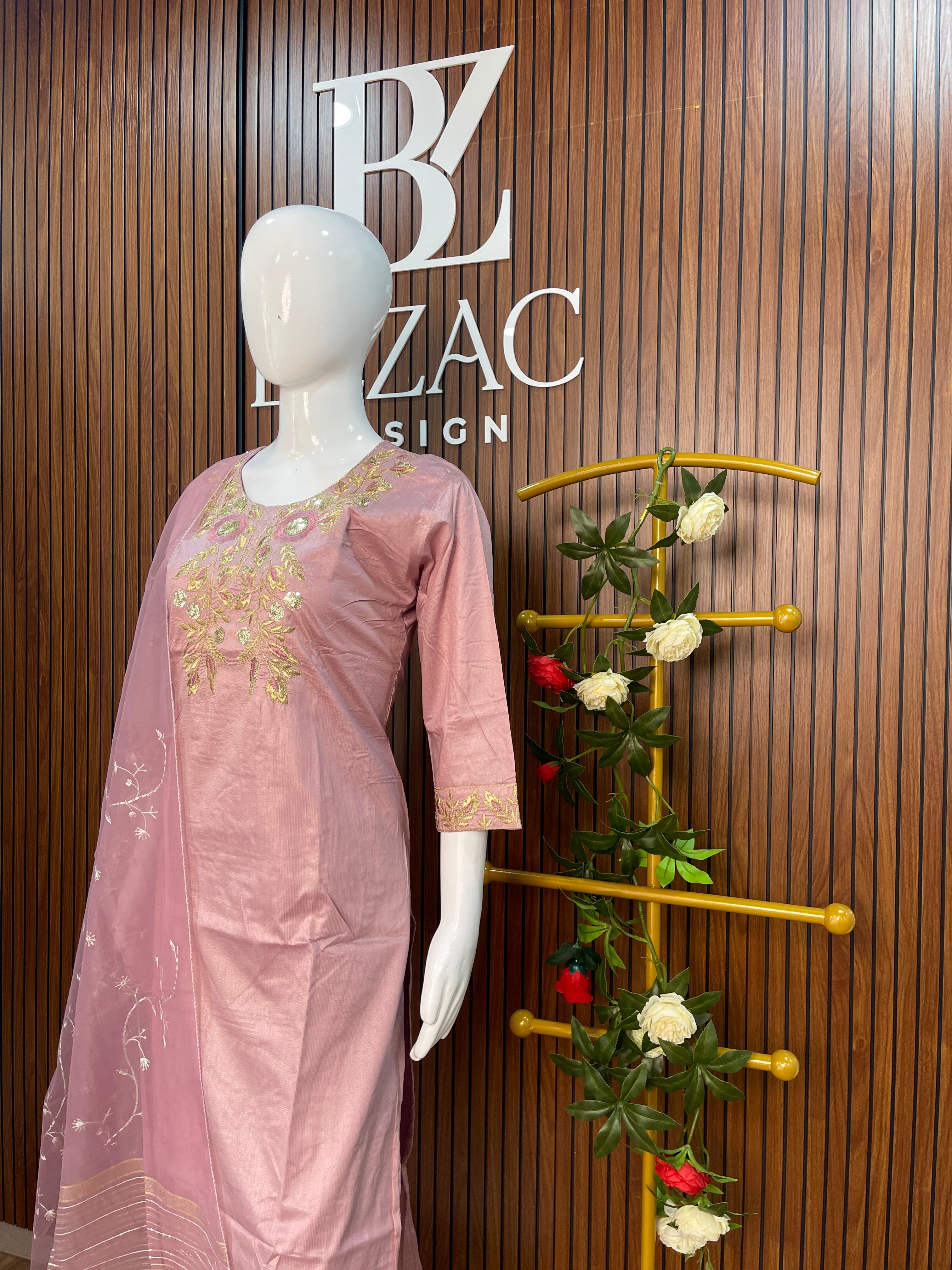 Satin Cotton Salwar Set