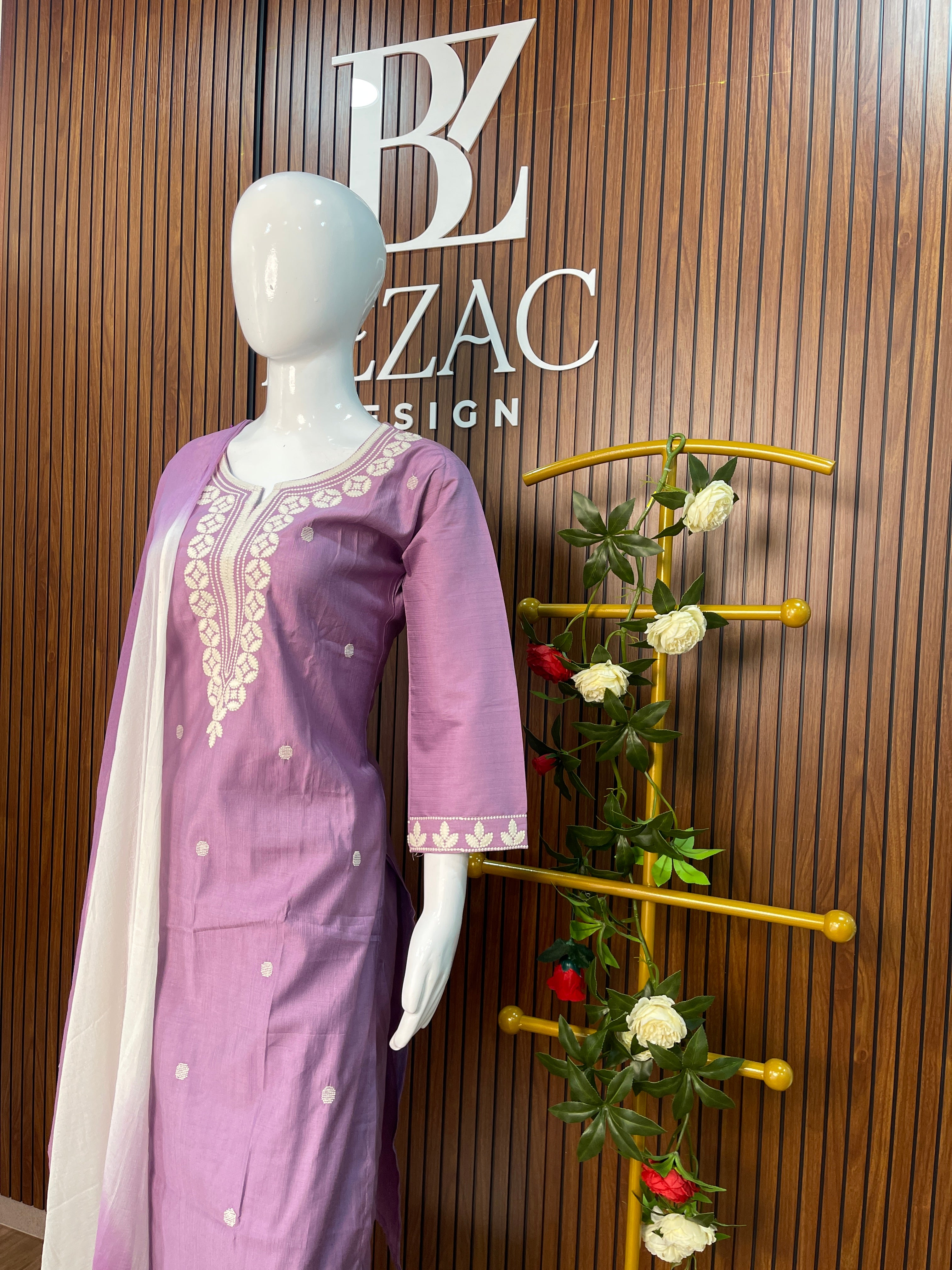 Cotton Slub Salwar Set