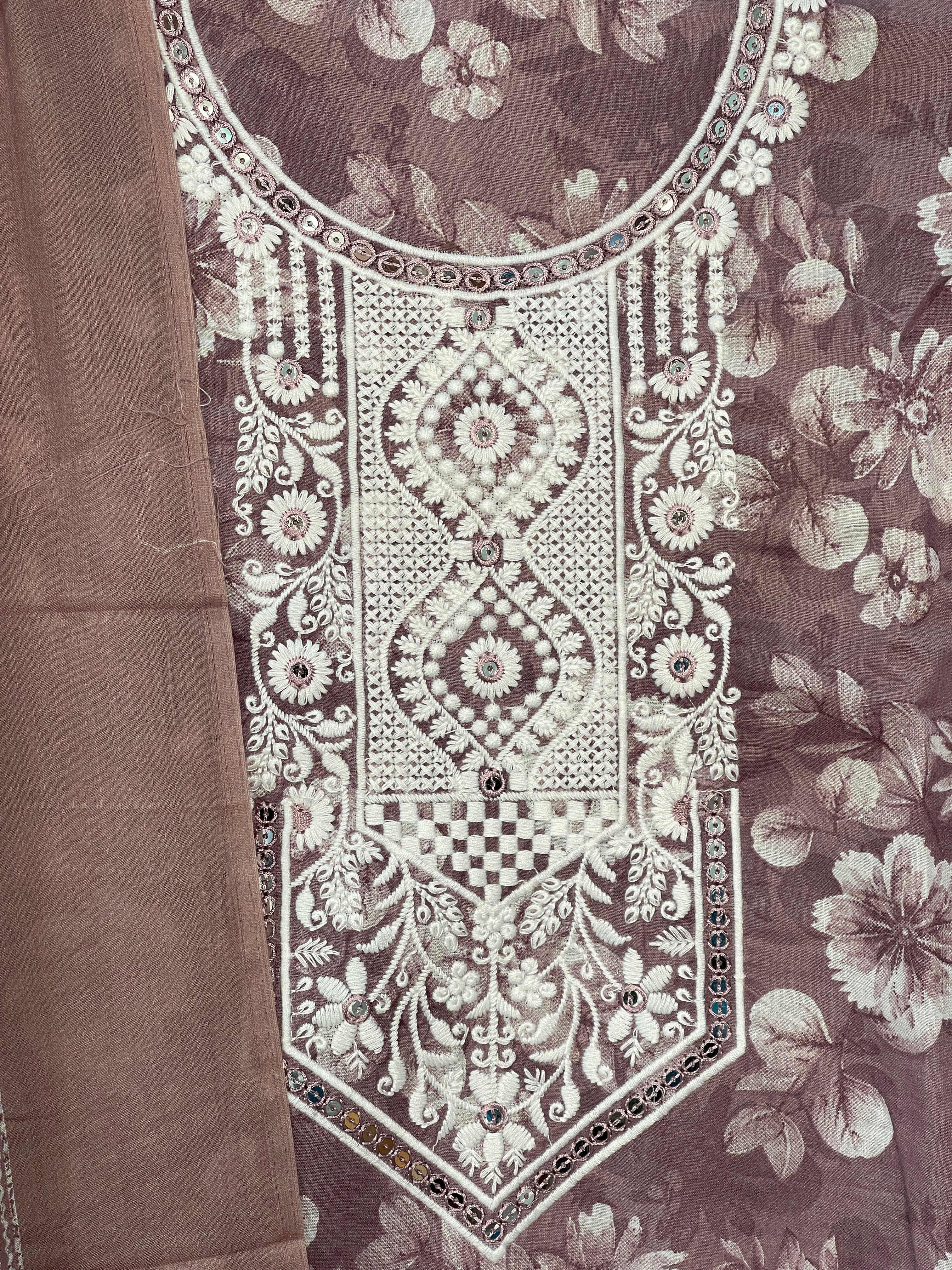 Unstitched Salwar Set