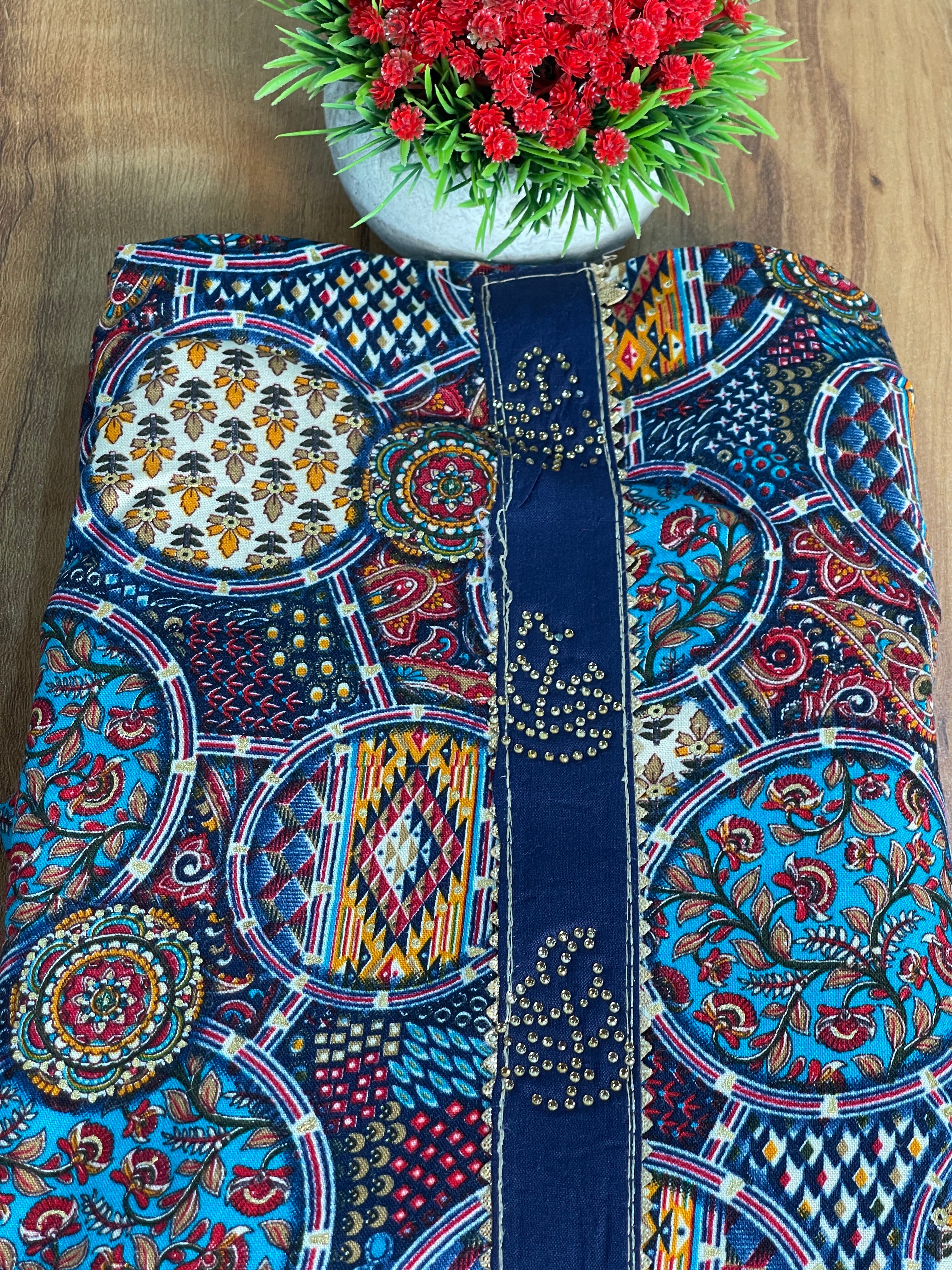 Unstitched Salwar Set