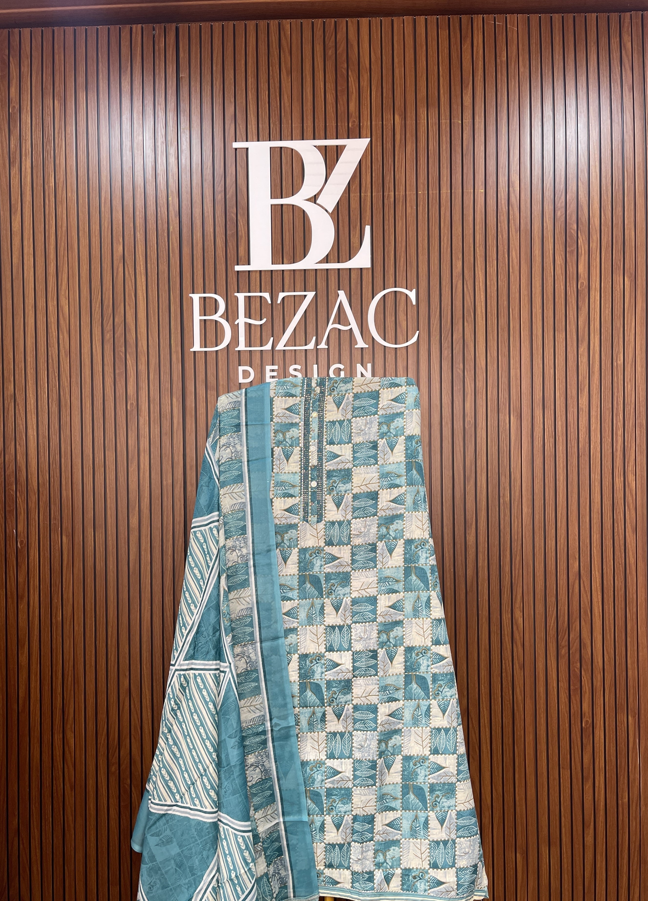 Unstitched Cotton Salwar Set