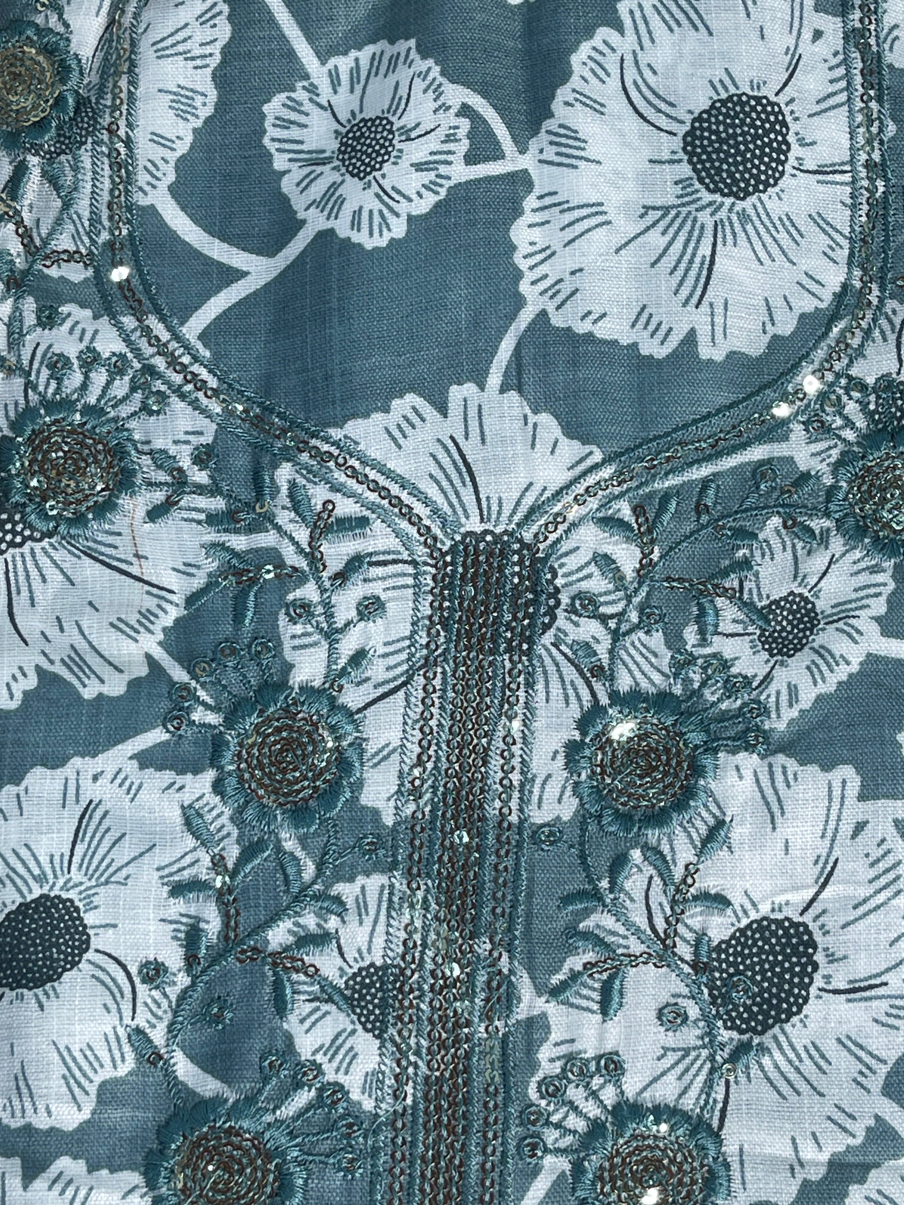 Unstitched Salwar Set