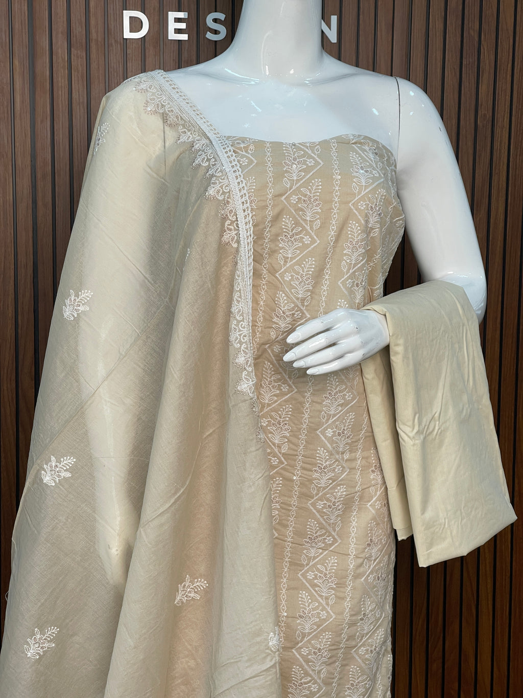 Unstitched Salwar Set