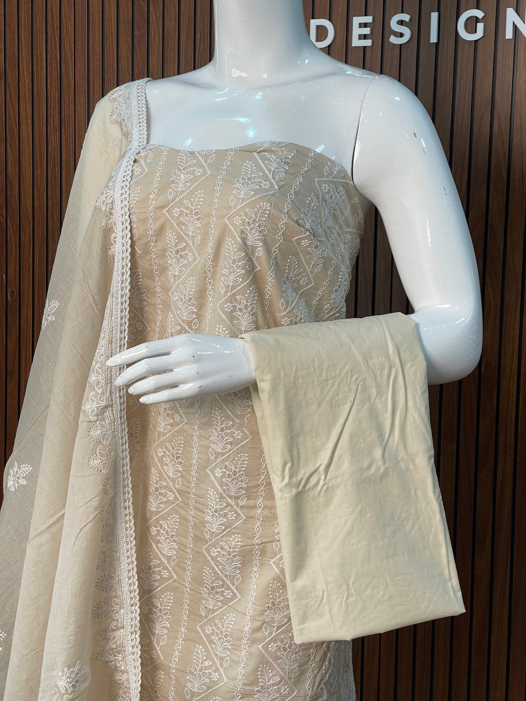 Unstitched Salwar Set