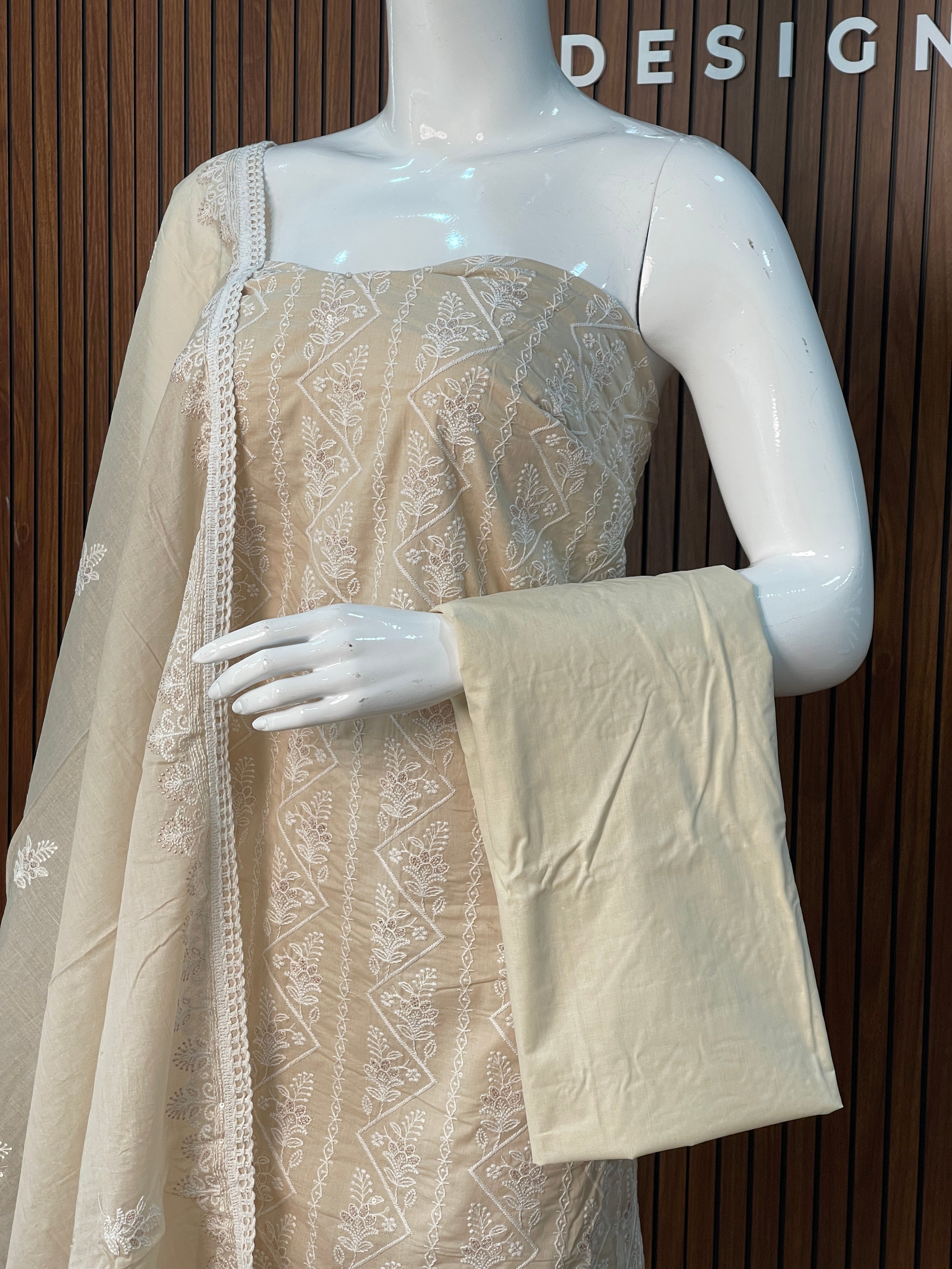 Unstitched Salwar Set