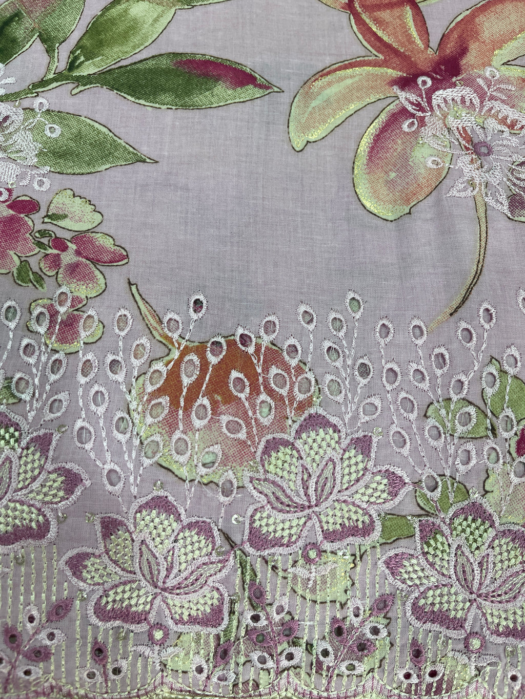 Unstitched Salwar Set