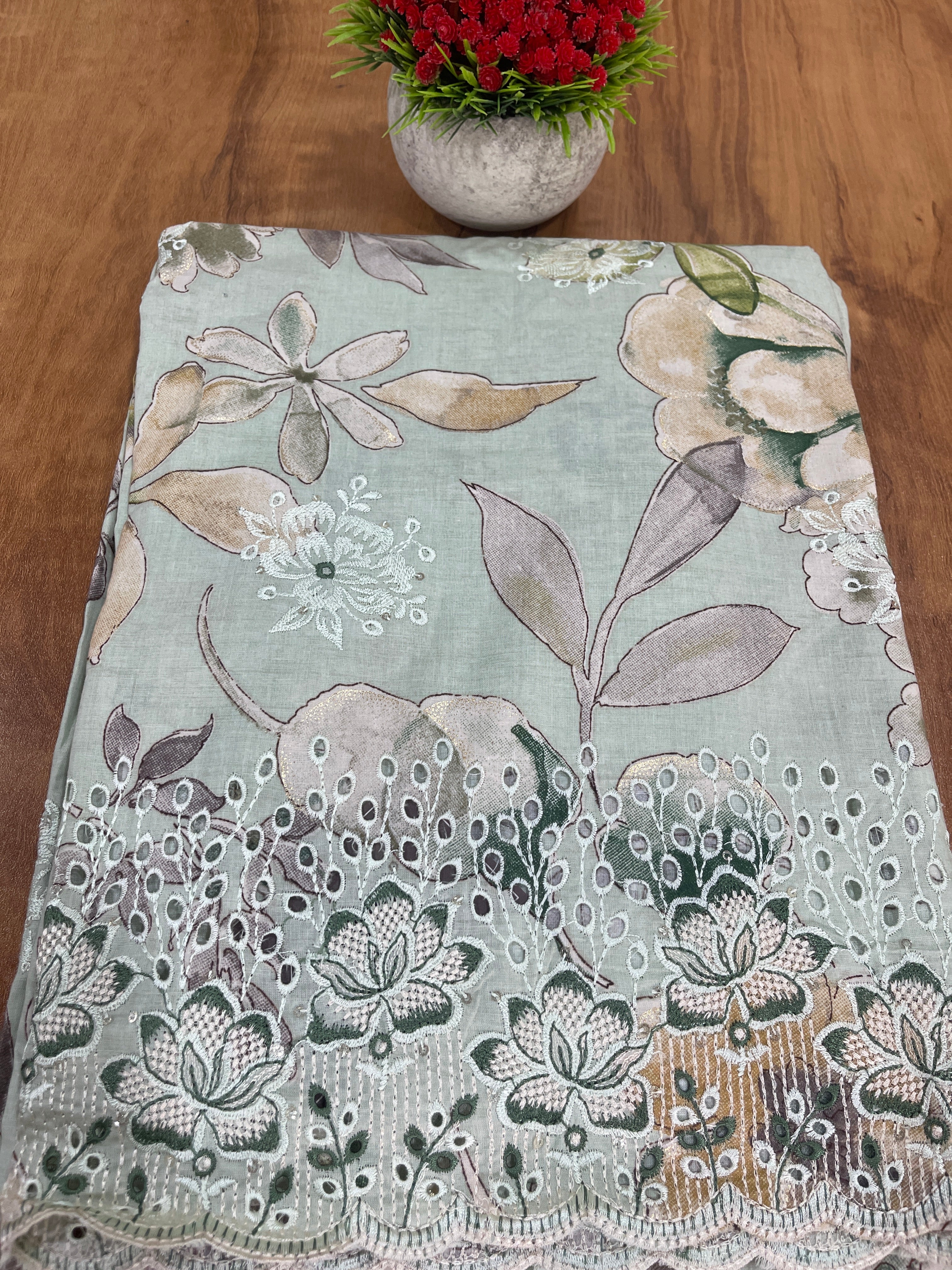 Unstitched Salwar Set