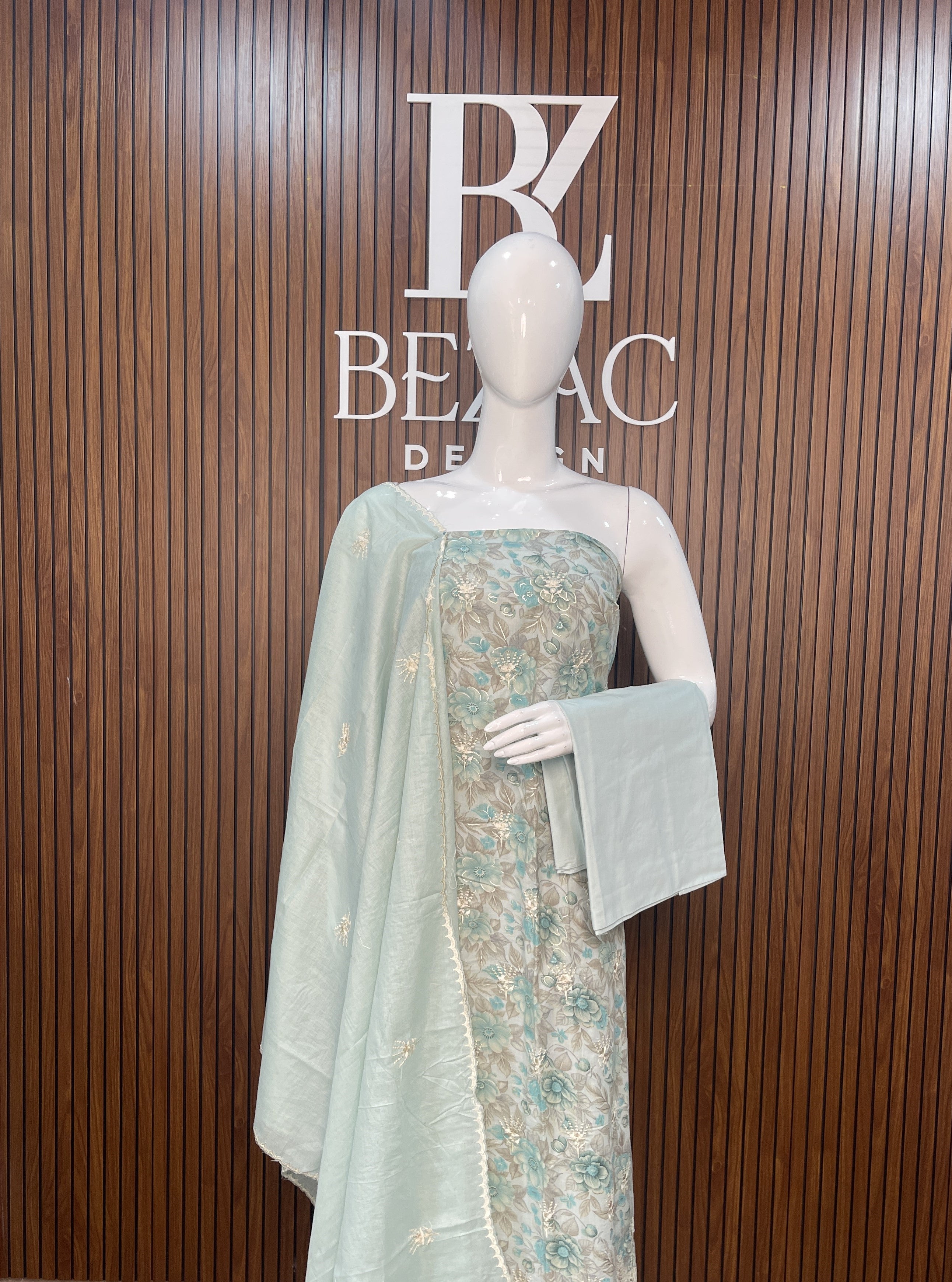 Unstitched Salwar Set