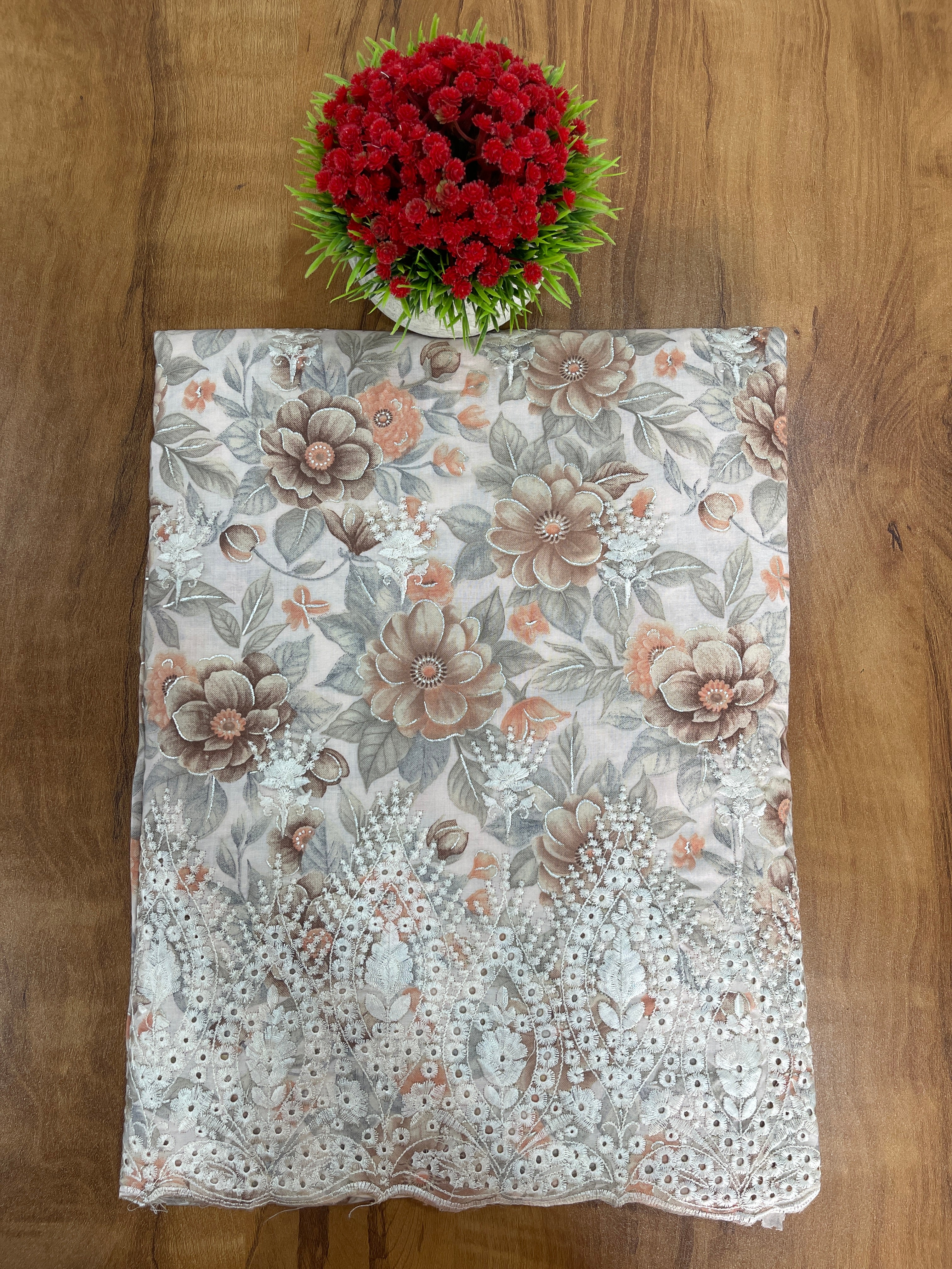 Unstitched Salwar Set