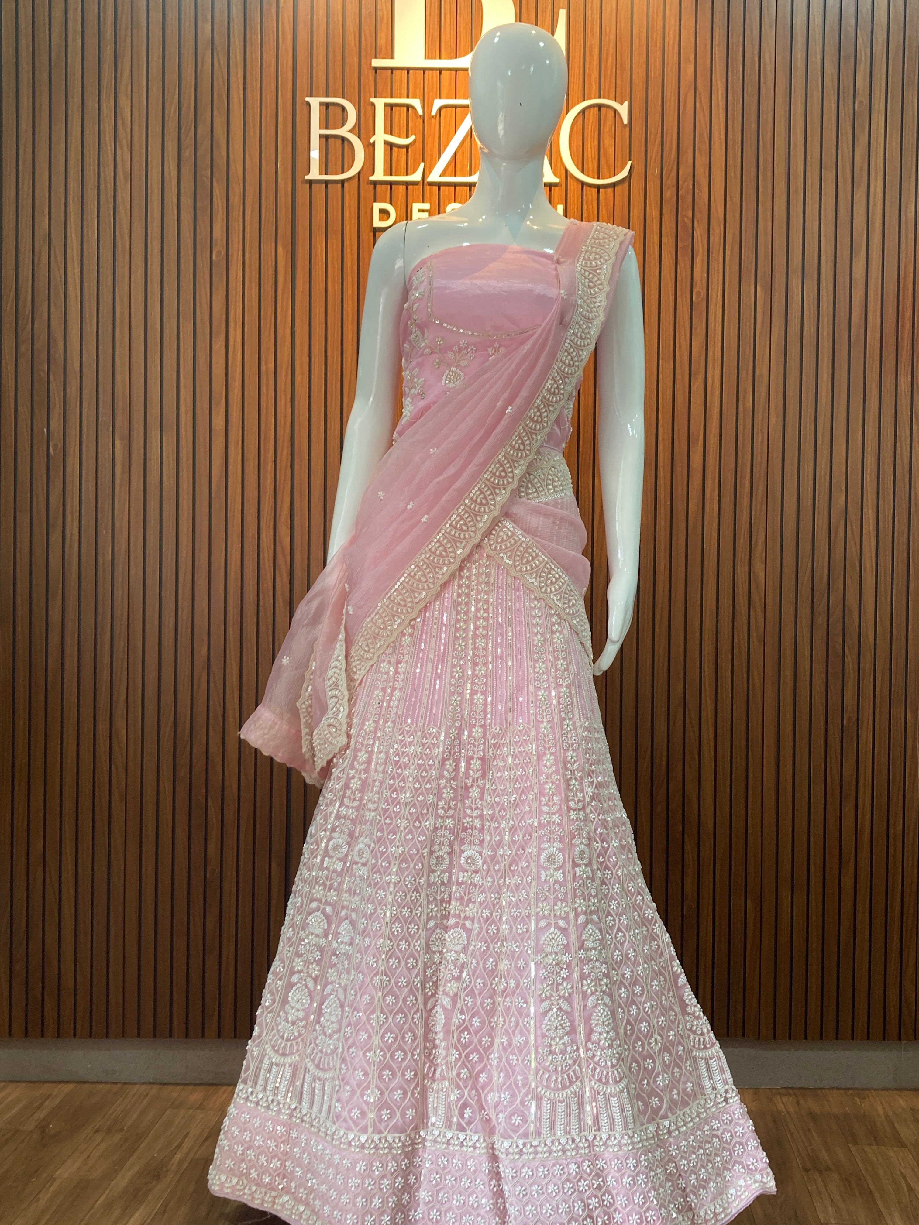 Semi stitched Lehenga