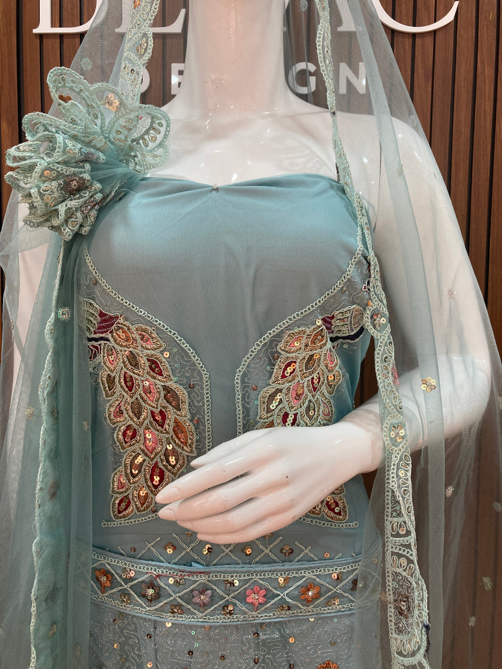 Semi stitched Lehenga