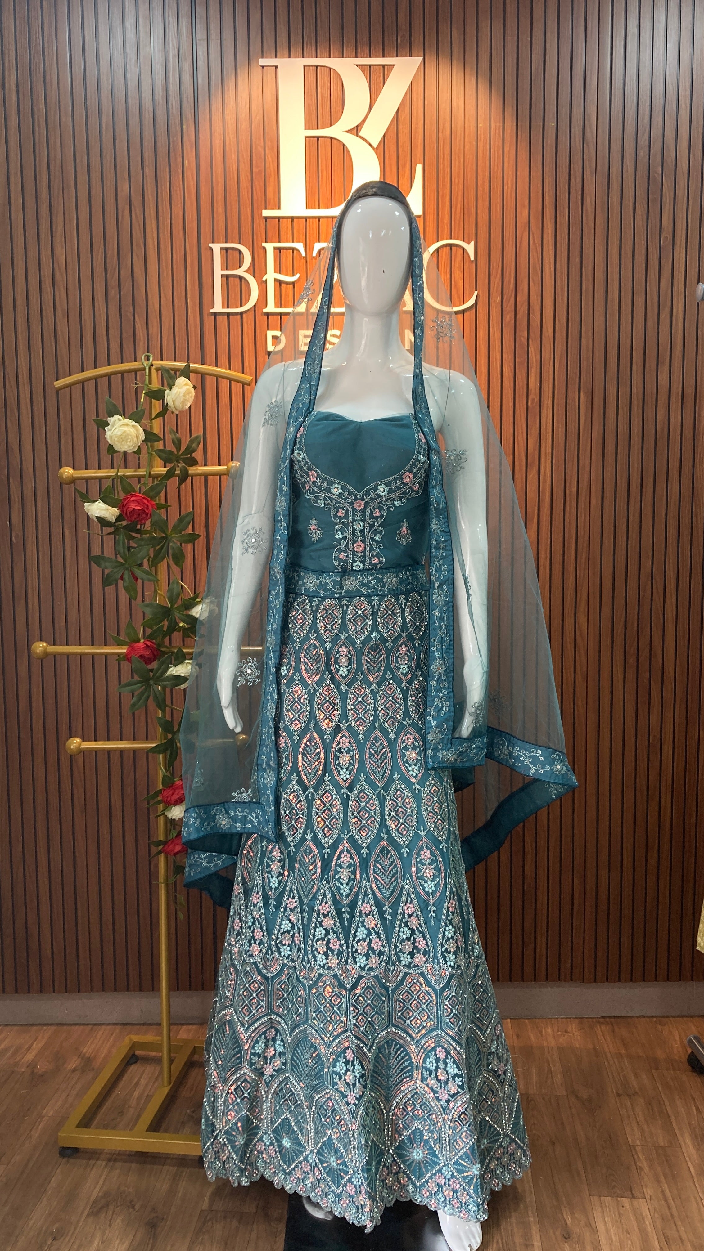 Semi stitched Lehenga