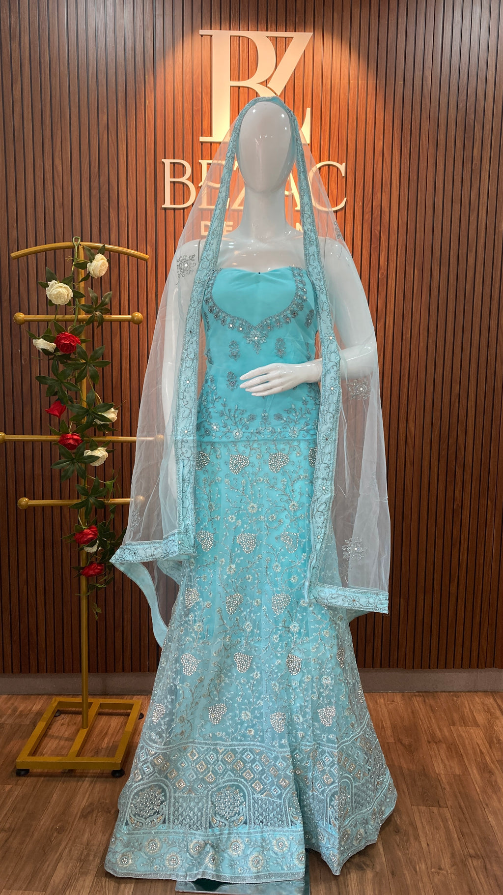 Semi stitched Lehenga
