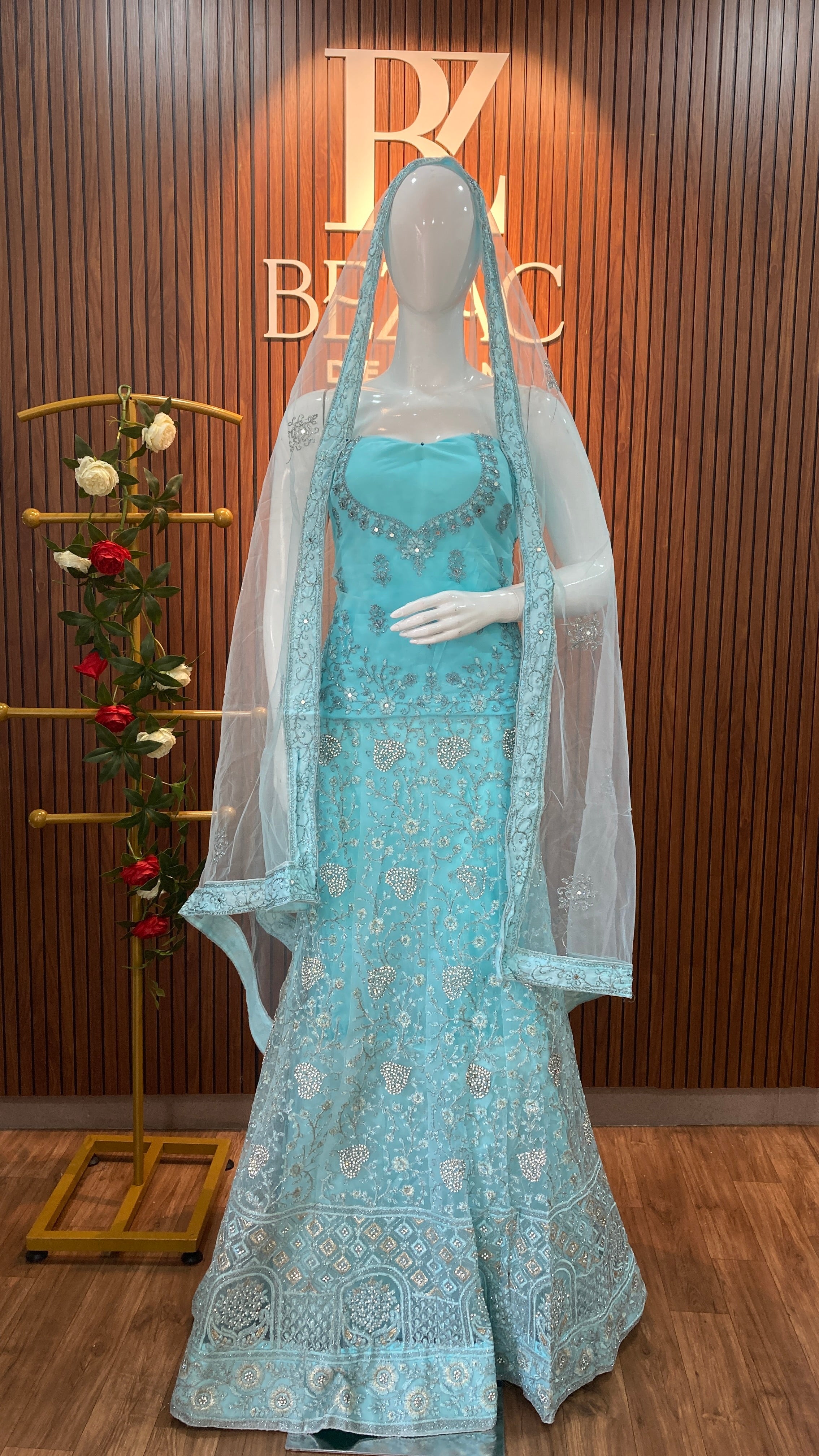 Semi stitched Lehenga