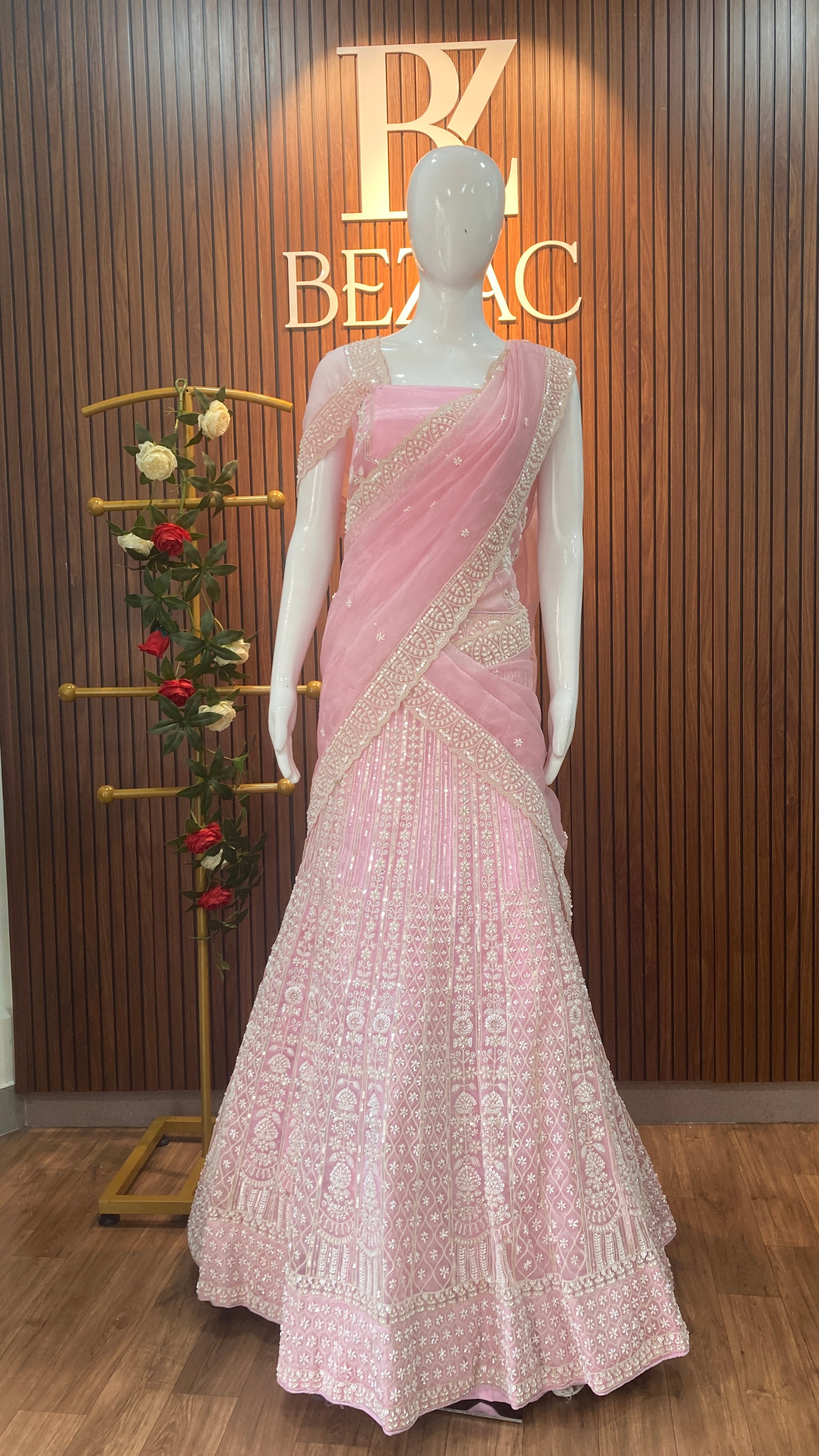 Semi stitched Lehenga