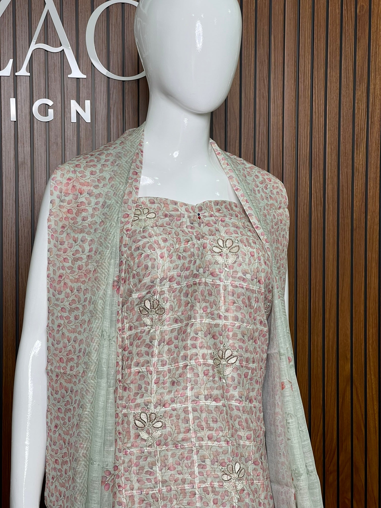 Unstitched Salwar Set